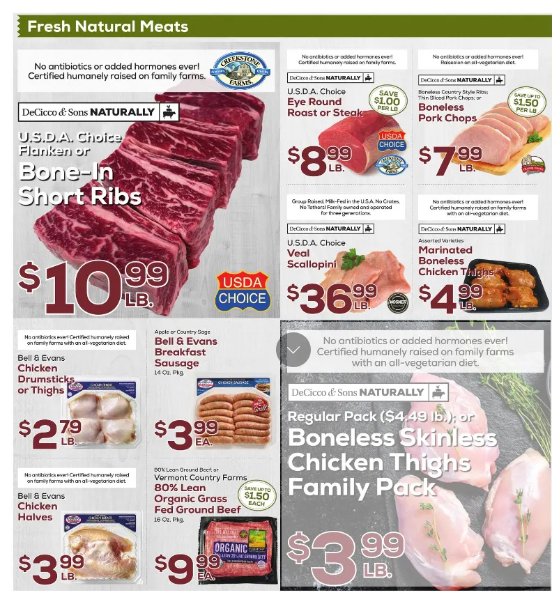 Weekly ad  DeCicco & Sons Sales from February 20 to February 26 2026 - Page 4