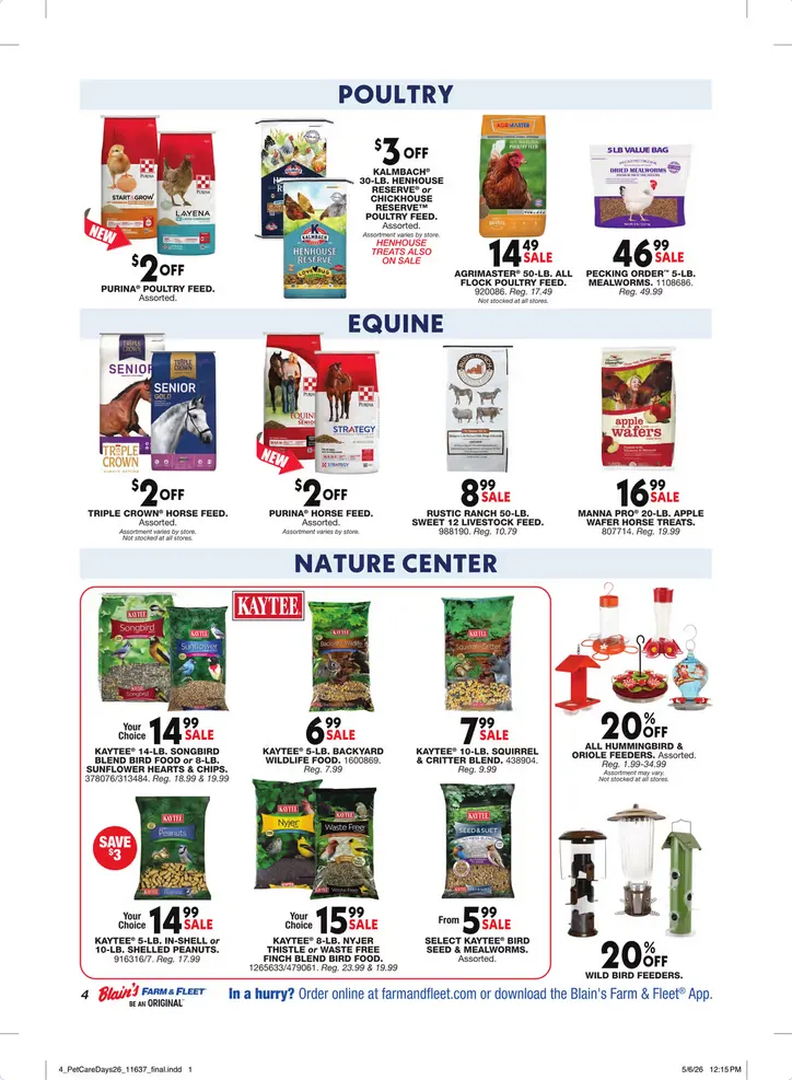 Weekly ad Blain's Farm & Fleet Sales from May 28 to June 7 2026 - Page 4