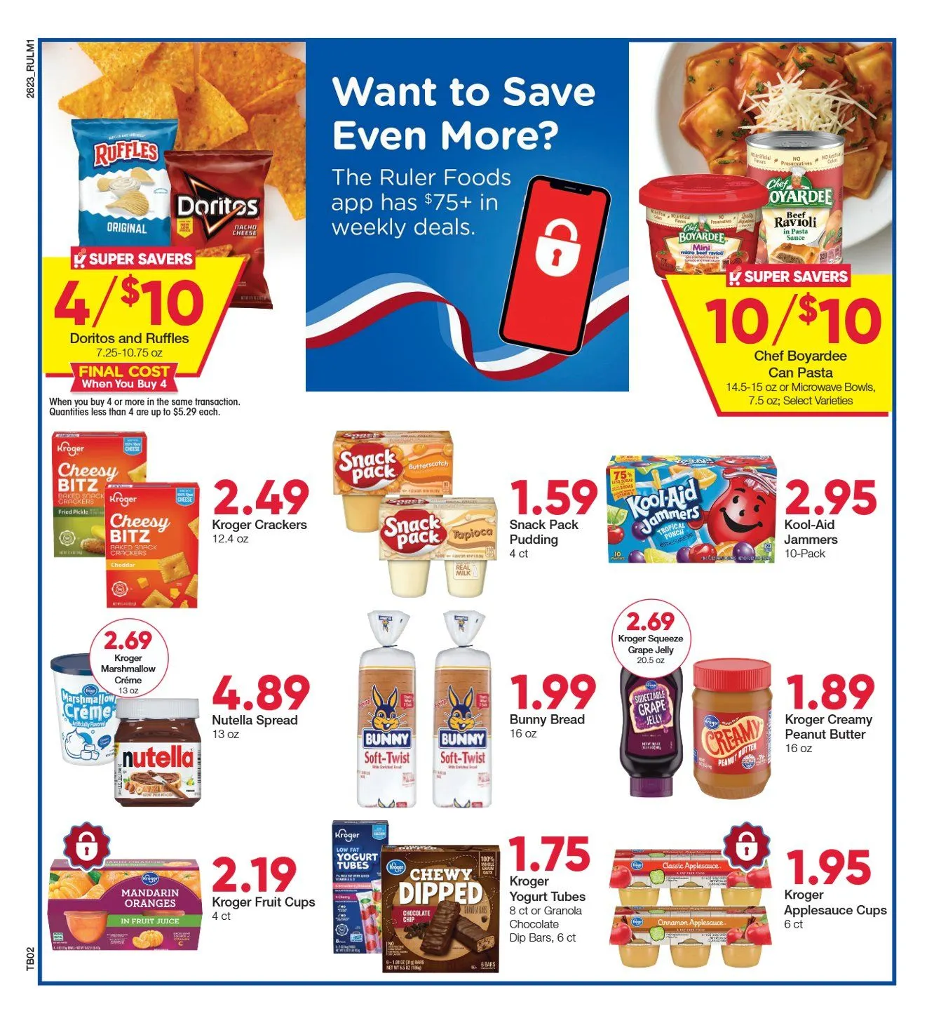 Weekly ad Ruler Foods Sales from July 8 to July 21 2026 - Page 4