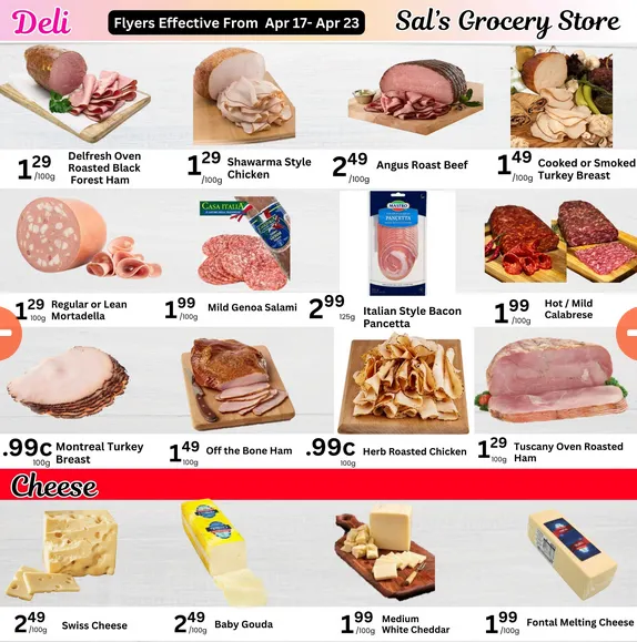 Sal's Grocery Sales from April 17 to April 23 2026 - flyer page 4