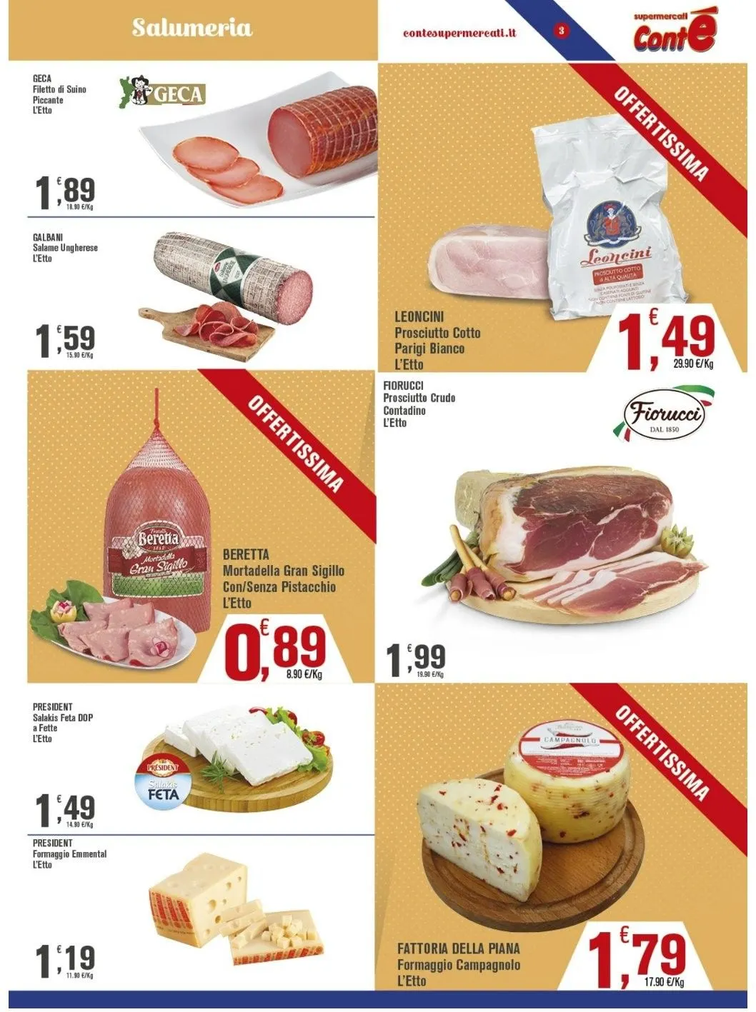 Volantini Conte Supermercati da 21 agosto a 31 agosto di 2025 - Pagina del volantino 4