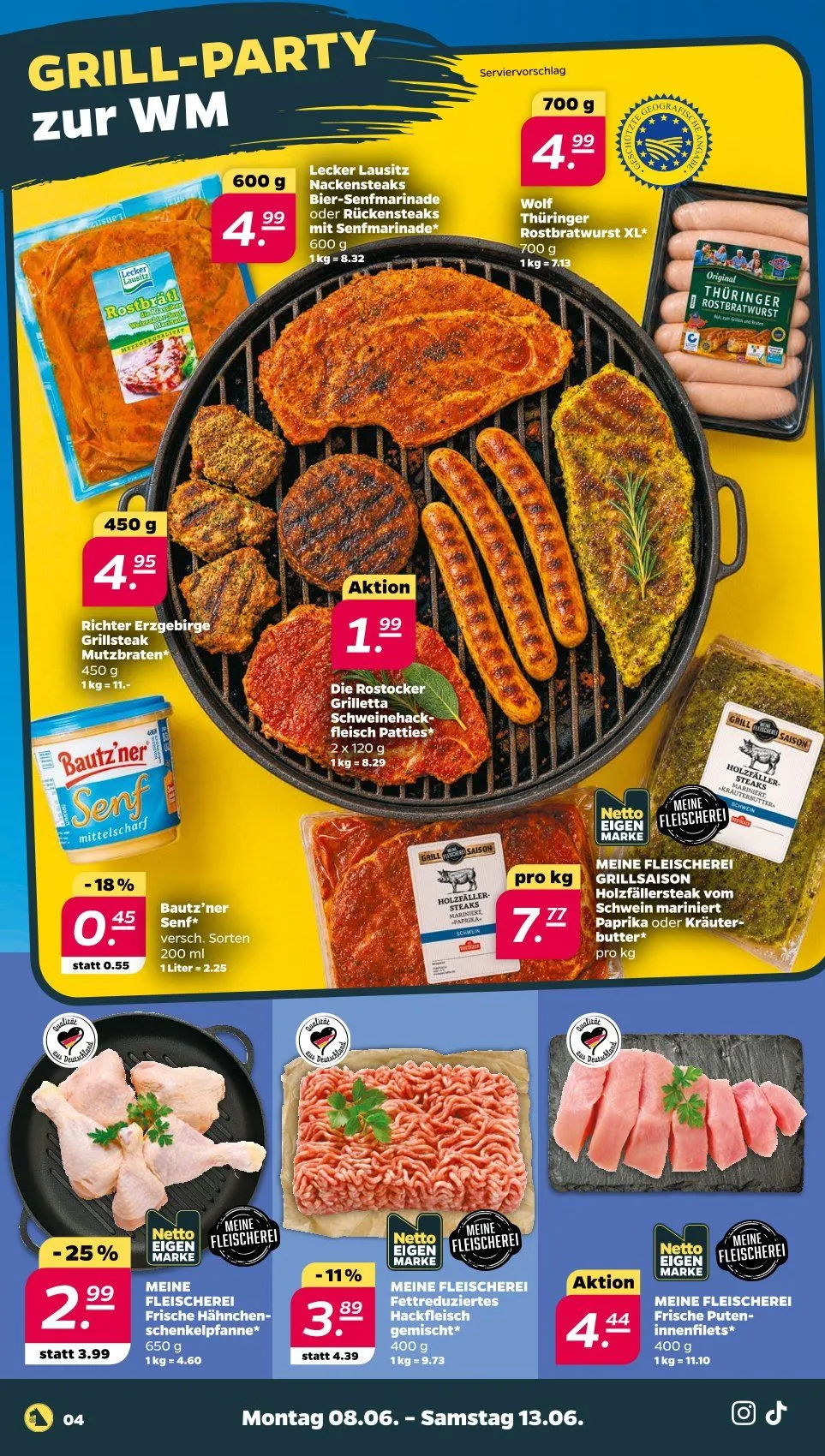 Netto Prospekte von 8. Juni bis 13. Juni 2026 - Prospekt seite 4