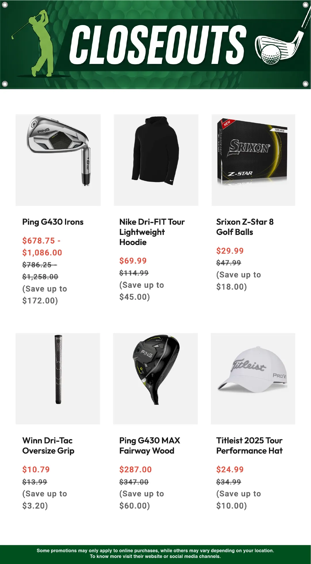 Weekly ad Golf Discount Sales from February 3 to February 18 2026 - Page 4