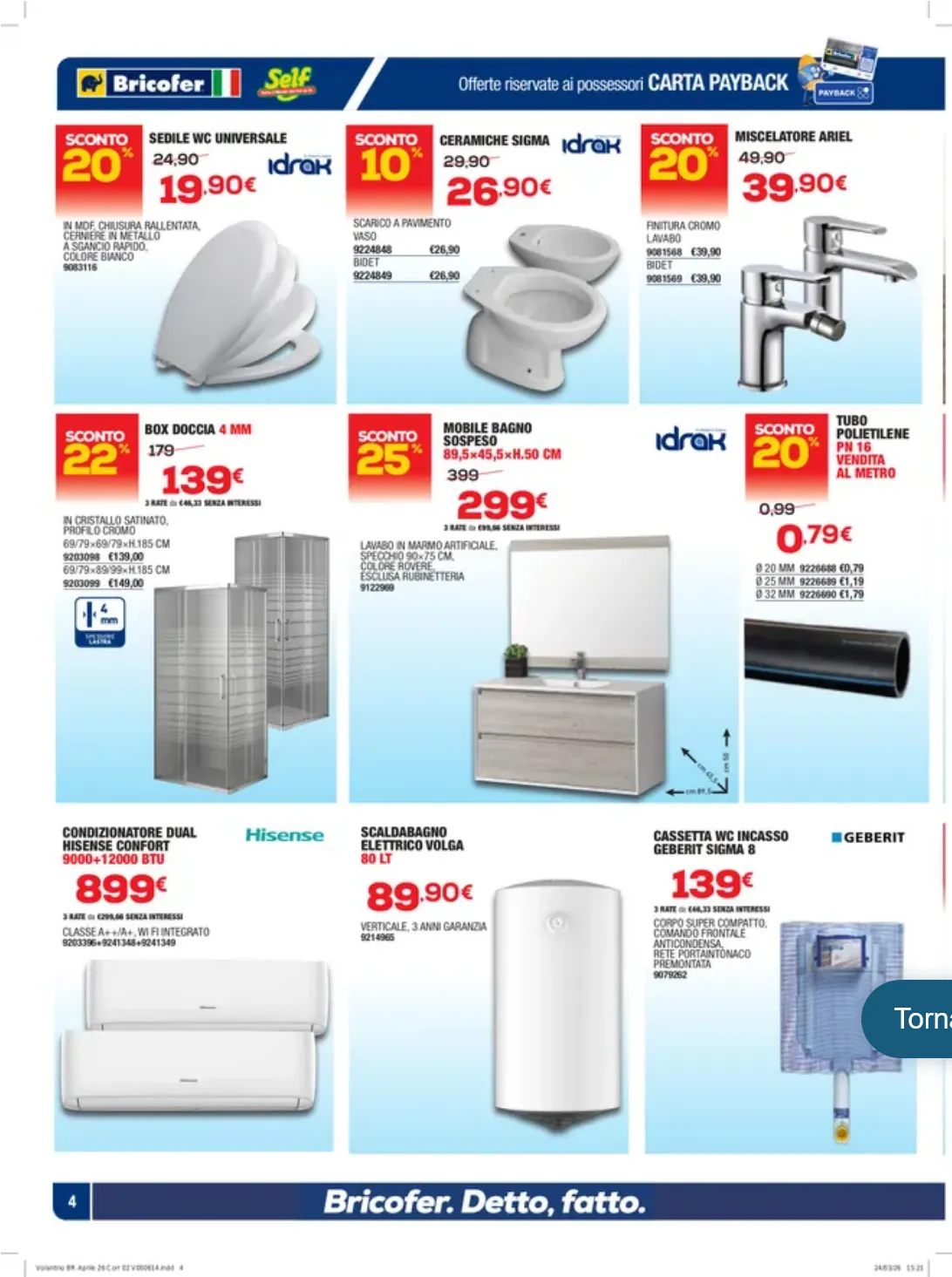 Volantini Self da 31 marzo a 26 aprile di 2026 - Pagina del volantino 4
