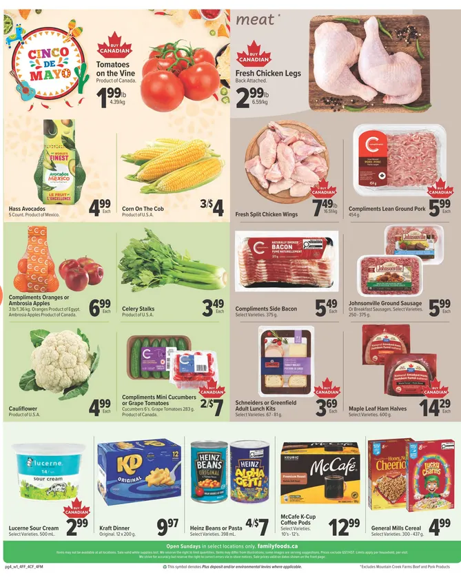 Clover Farm Sales from April 30 to May 6 2026 - flyer page 4