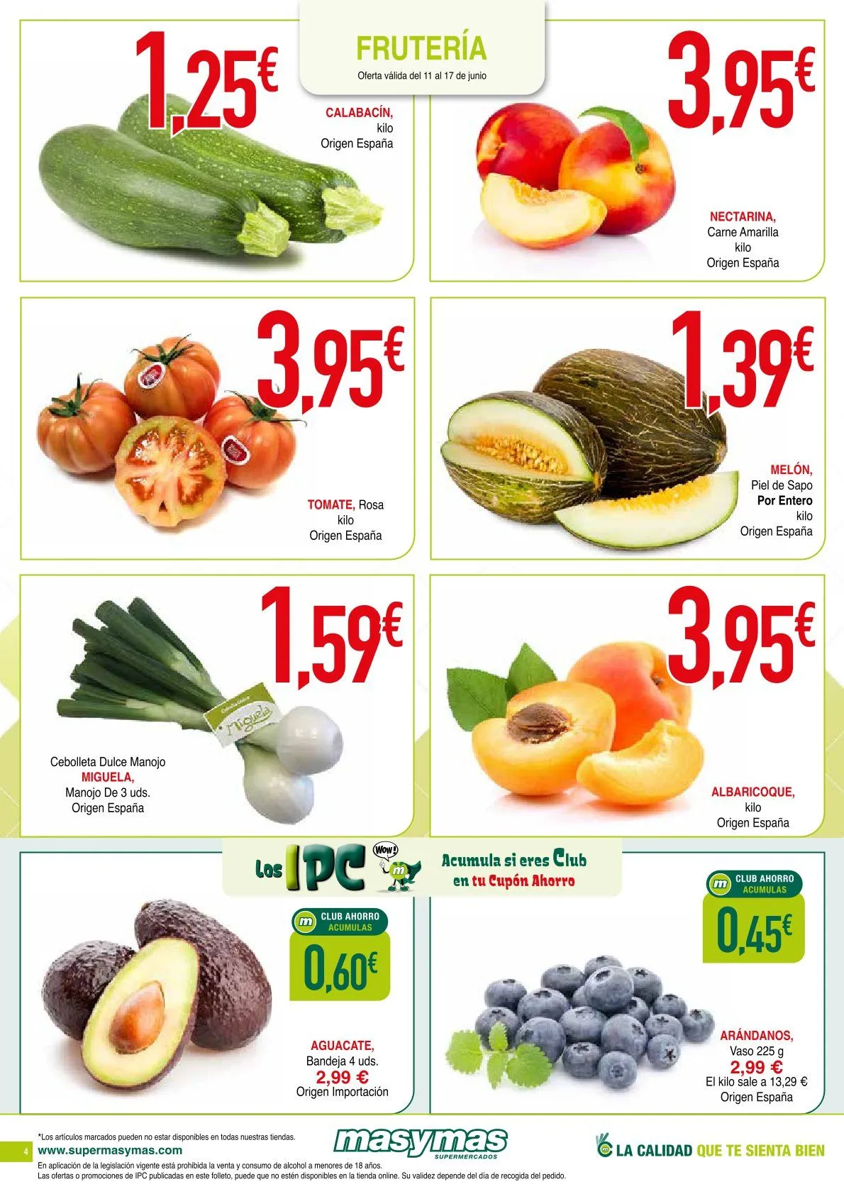 Catálogo de Supermercados masymas Ofertas 11 de junio al 17 de junio 2026 - Página 4