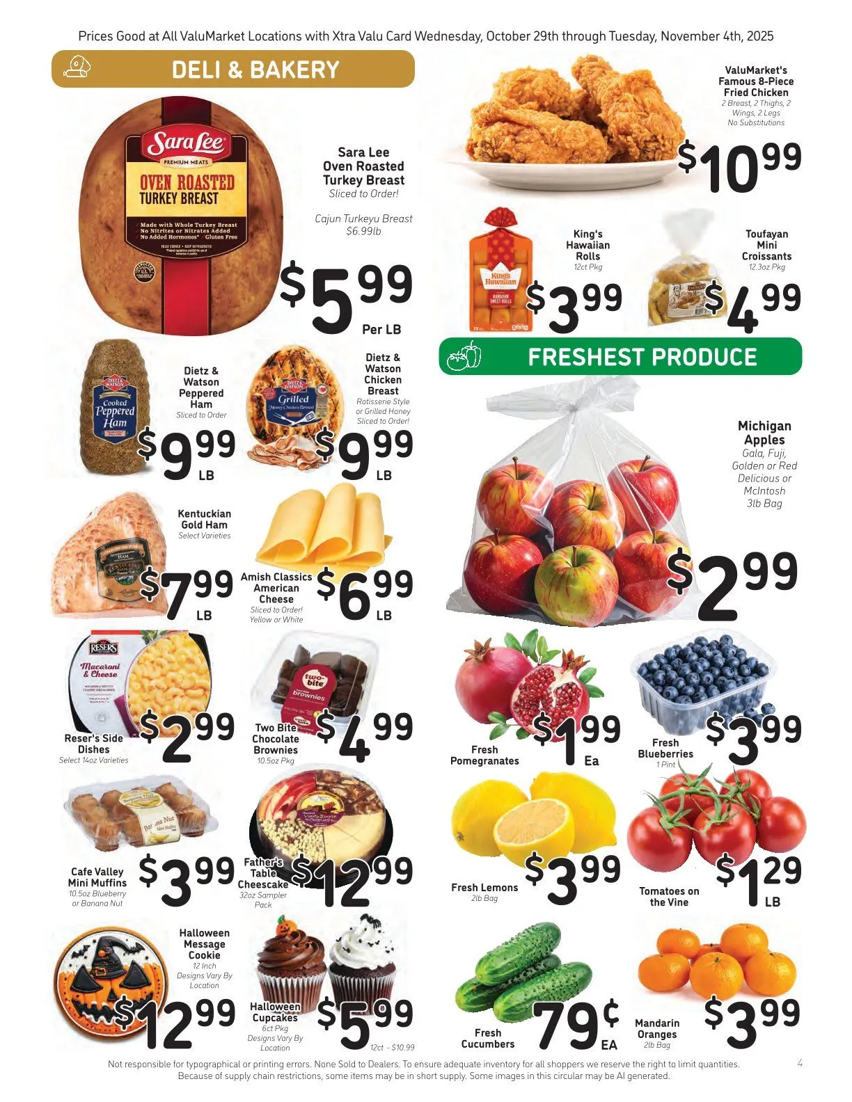 Weekly ad ValuMarket weekly ads from October 29 to November 4 2025 - Page 4