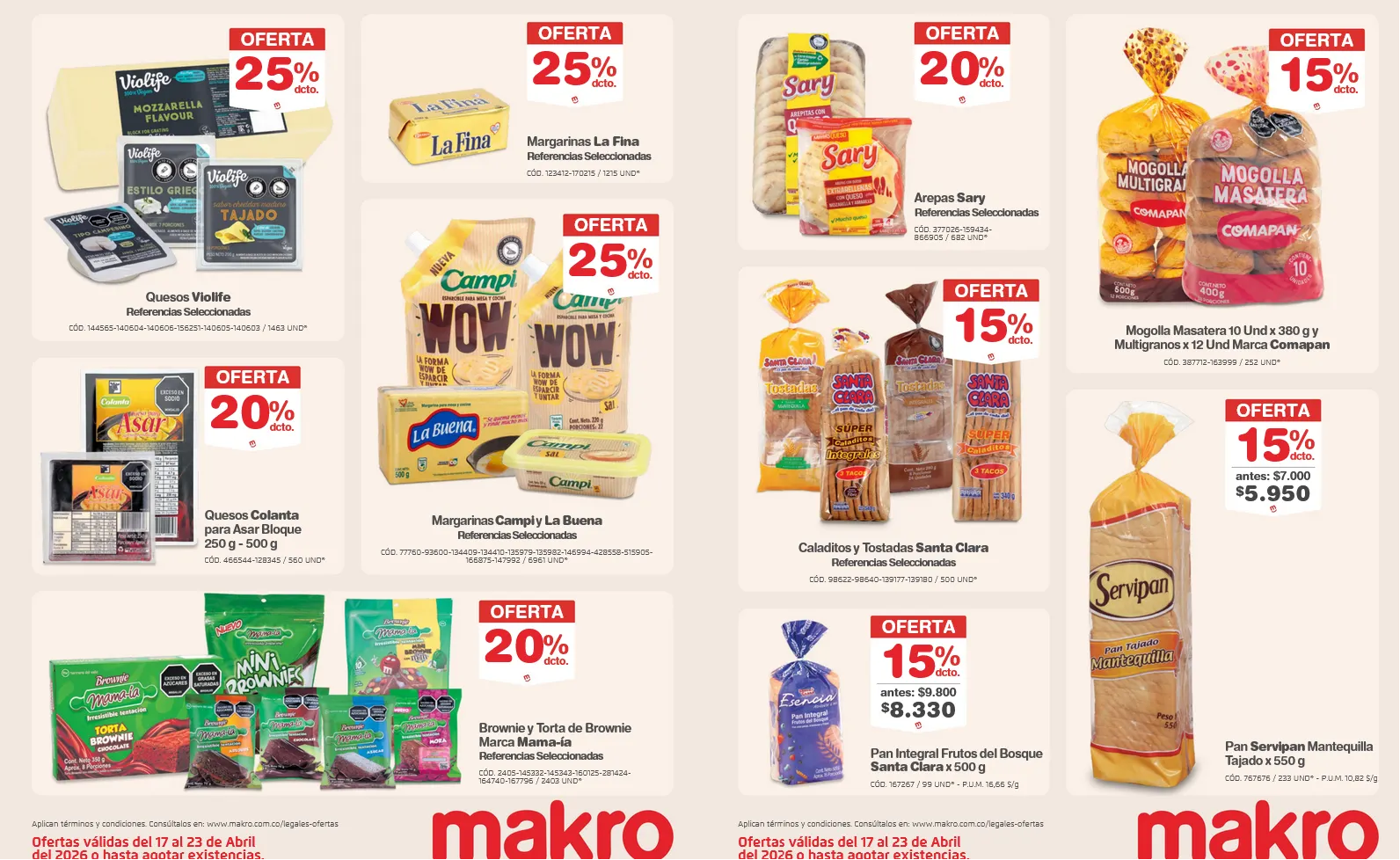 Catalogo de  Makro Ofertas 17 de abril al 23 de abril 2026 - Pag 4