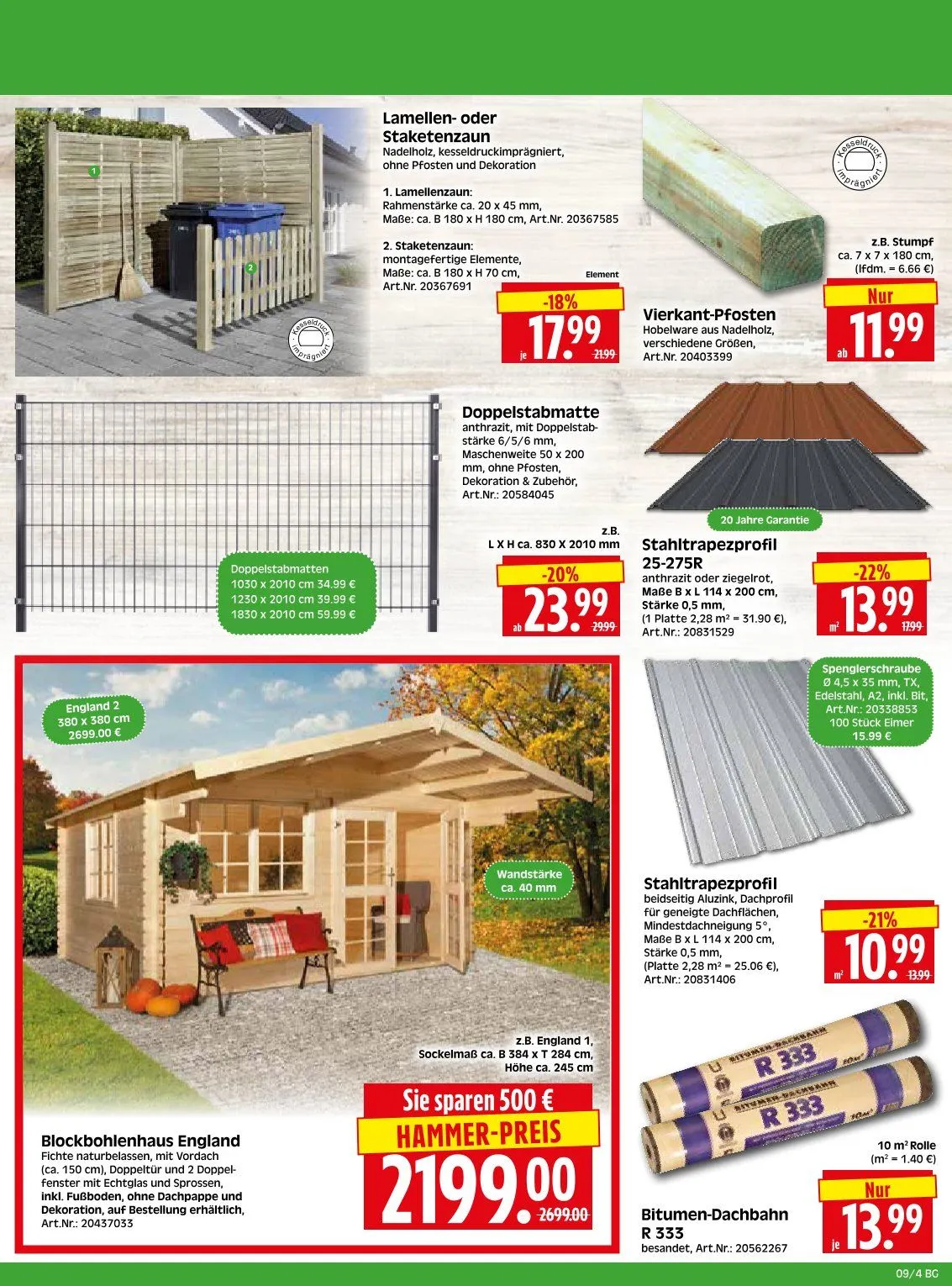 Herkules Baumarkt Angebote von 25. Februar bis 28. Februar 2026 - Prospekt seite 4