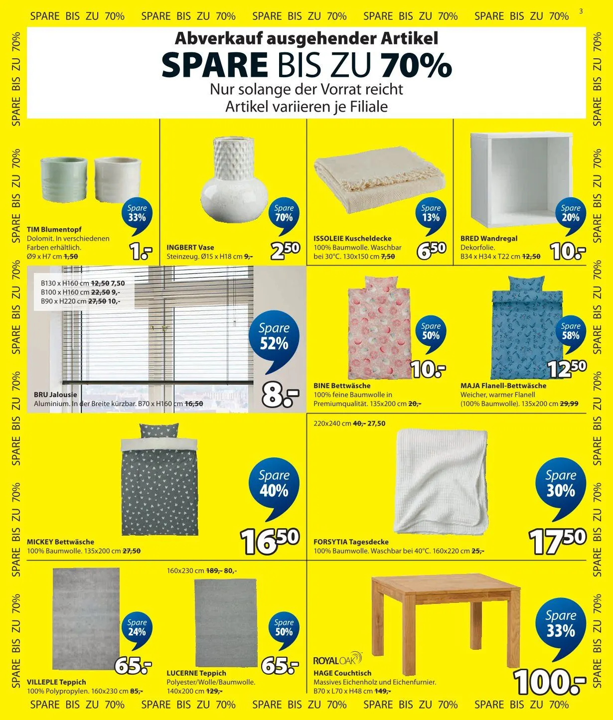 jysk Angebote von 30. Dezember bis 14. Februar 2026 - Prospekt seite 3