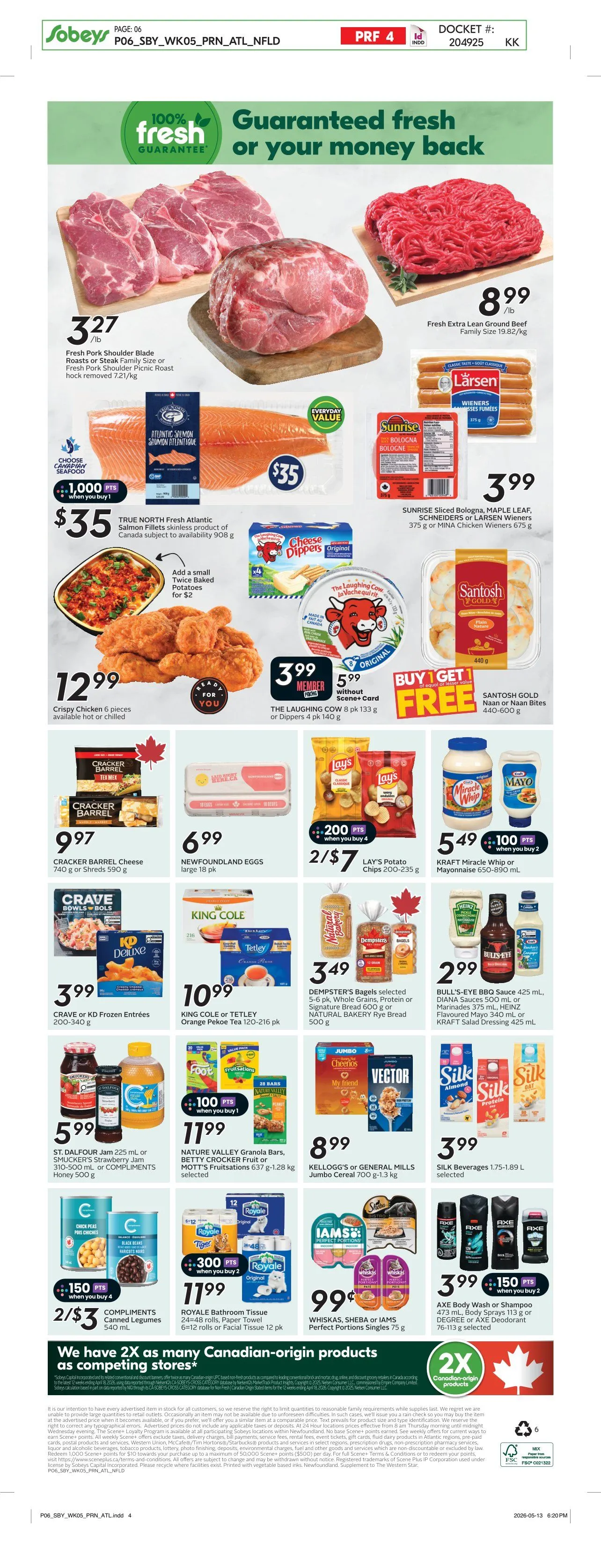 Sobeys Sales from May 28 to June 3 2026 - flyer page 4