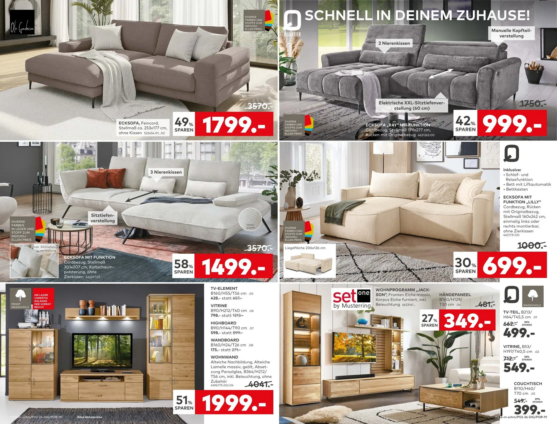 Porta Möbel von 12. Januar bis 18. Januar 2026 - Prospekt seite 4