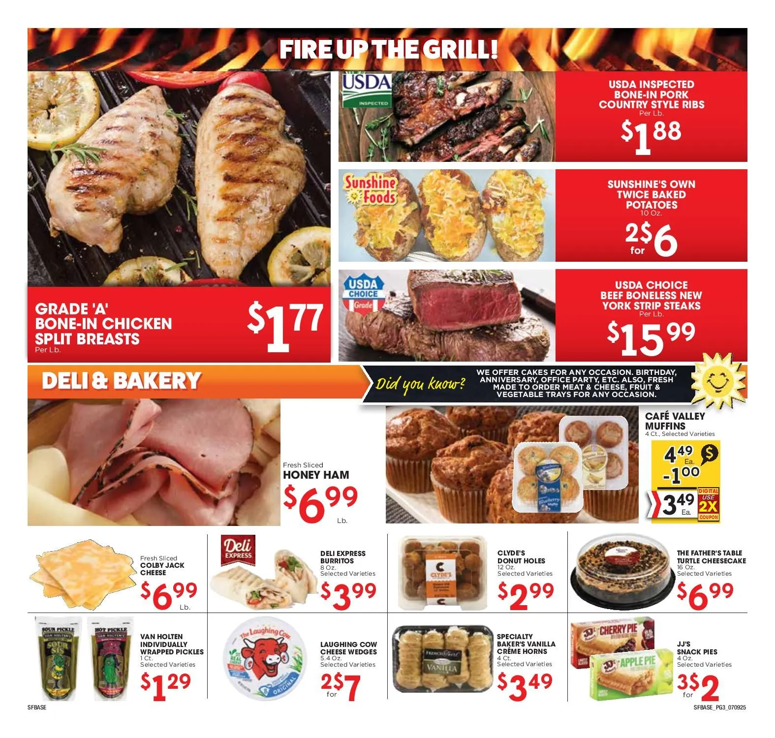 Weekly ad Sunshine Foods Sales from July 9 to July 15 2025 - Page 3