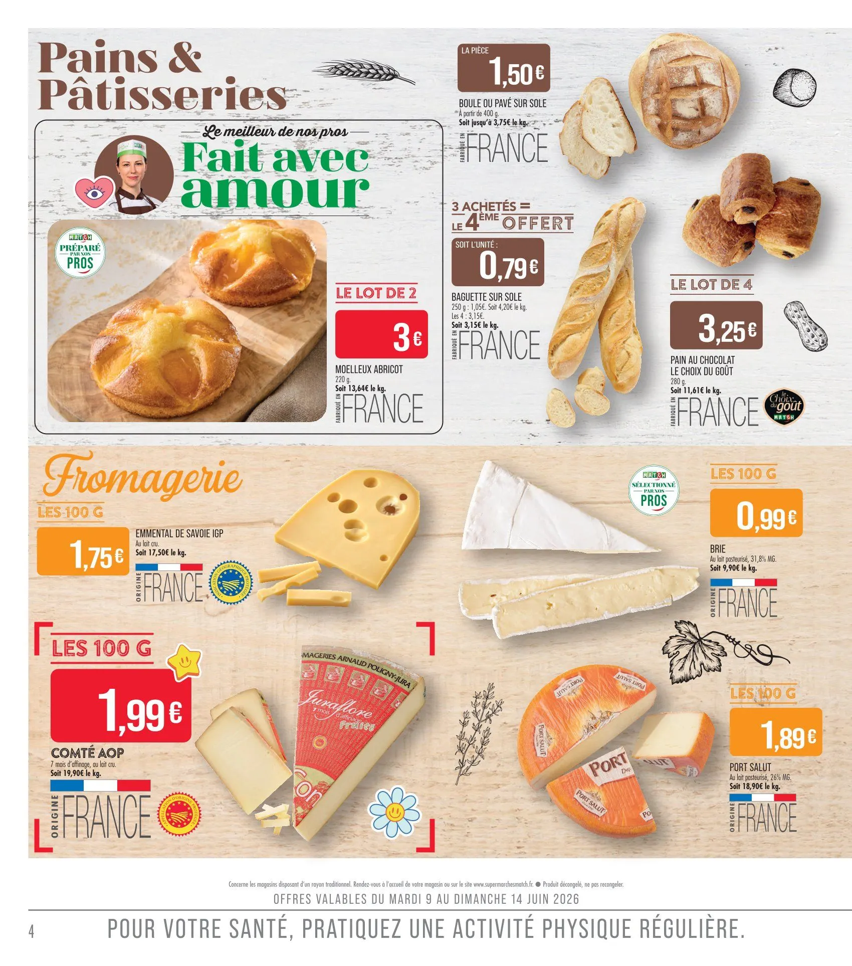 Catalogues Supermarché Match du 9 juin au 21 juin 2026 - Catalogue page 4
