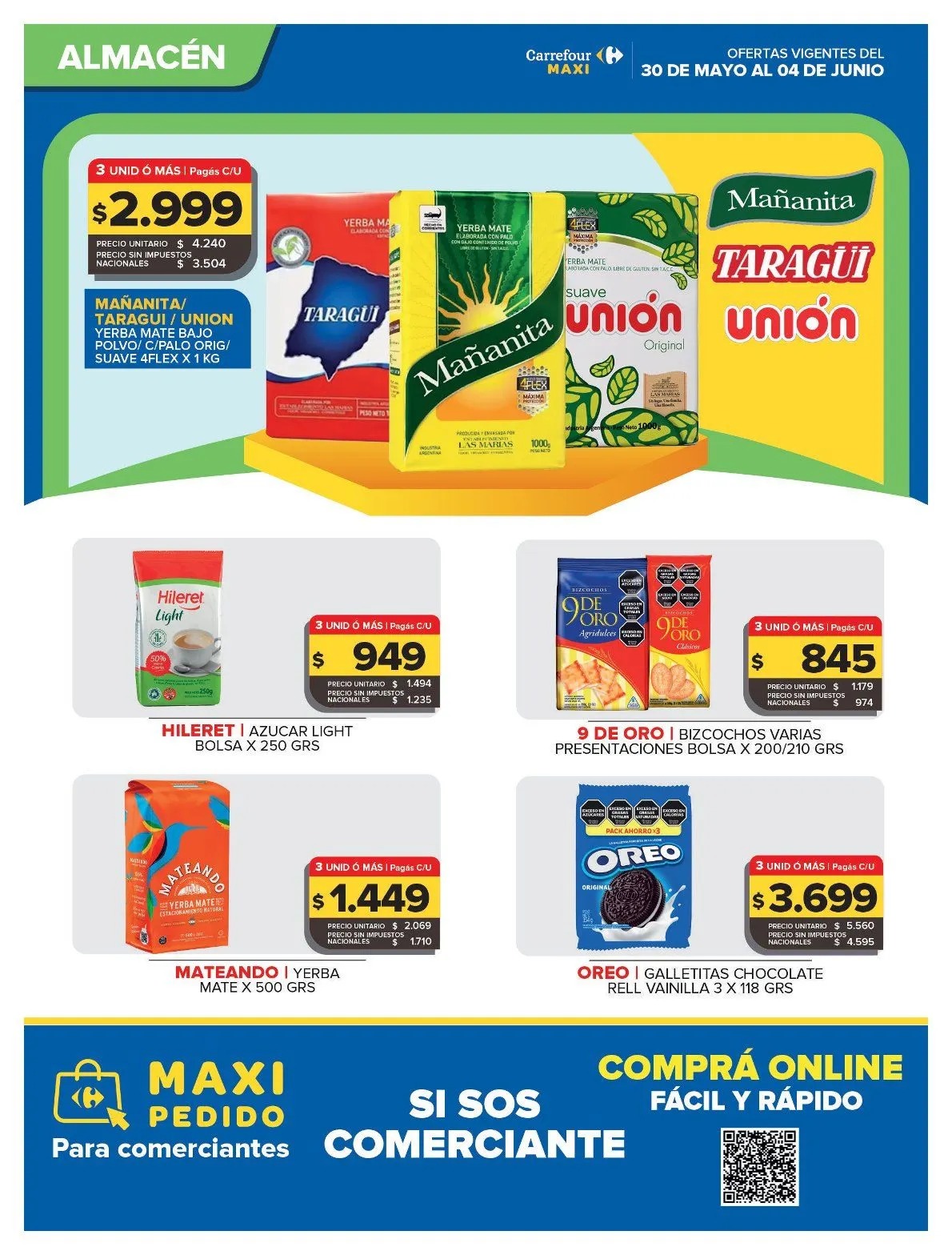 Ofertas de Ofertas Carrefour Maxi  30 de mayo al 4 de junio 2026 - Página 4 del catálogo