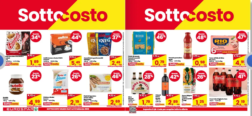 Volantini Eurospar da 5 febbraio a 14 febbraio di 2026 - Pagina del volantino 4
