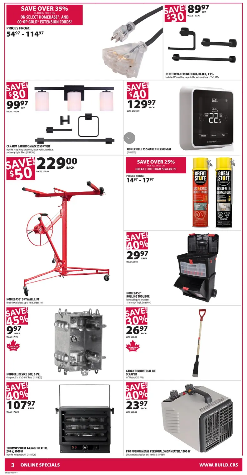 Co-op Home Centre Sales from January 22 to February 4 2026 - flyer page 4