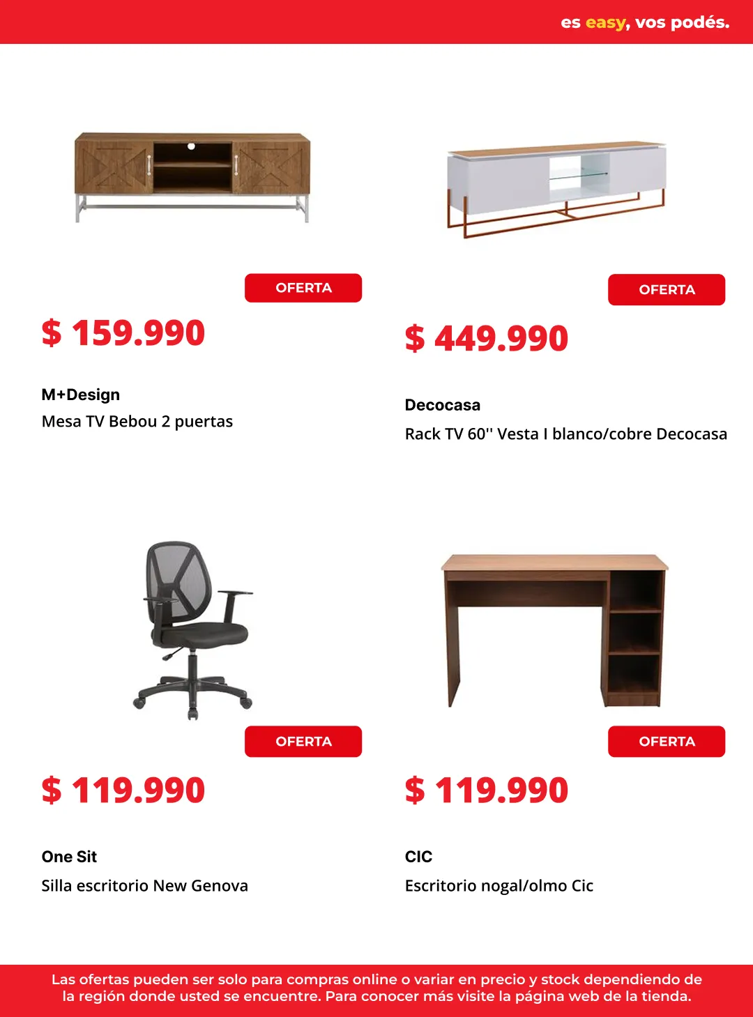 Catálogo de  Easy Ofertas 5 de mayo al 19 de mayo 2026 - Página 4