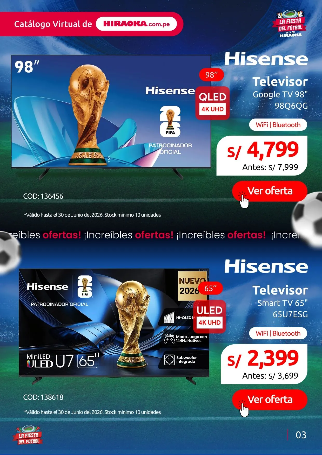 Catalogo de Hiraoka Ofertas 11 de junio al 30 de junio 2026 - Pag 4