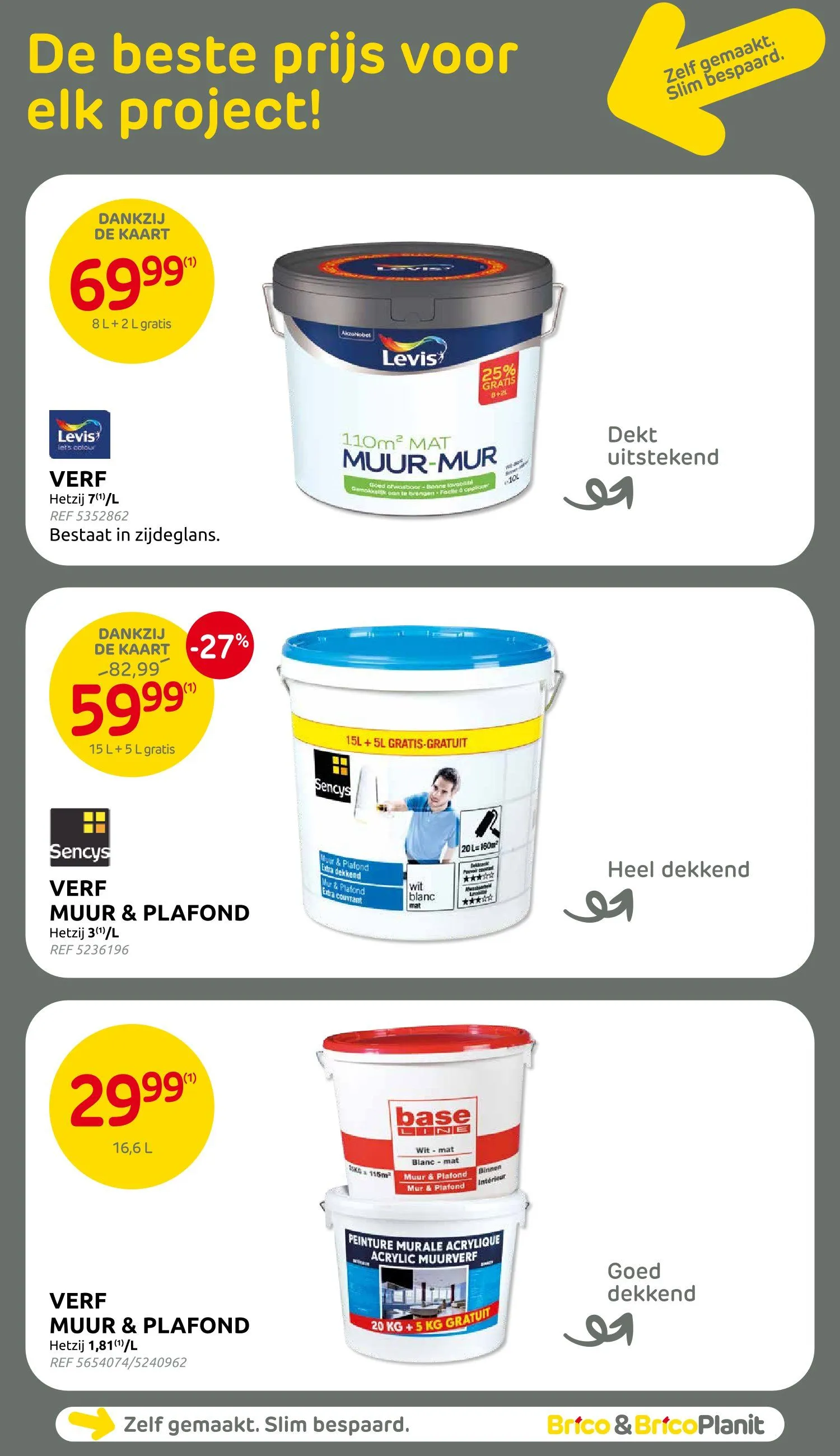 Speciale promoties van Brico van 2 januari tot 27 januari 2025 - folder pagina 4