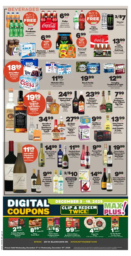 Weekly ad County Market Sales from December 3 to December 10 2025 - Page 4