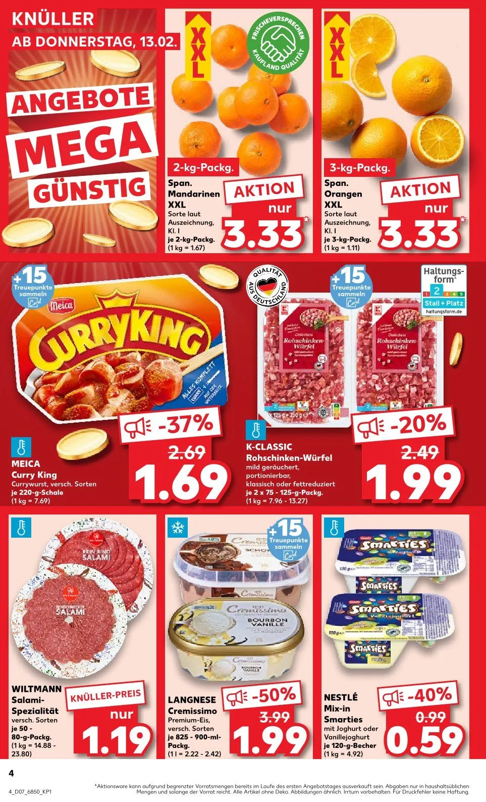 Kaufland Prospekt von 13. Februar bis 19. Februar 2025 - Prospekt seite 4
