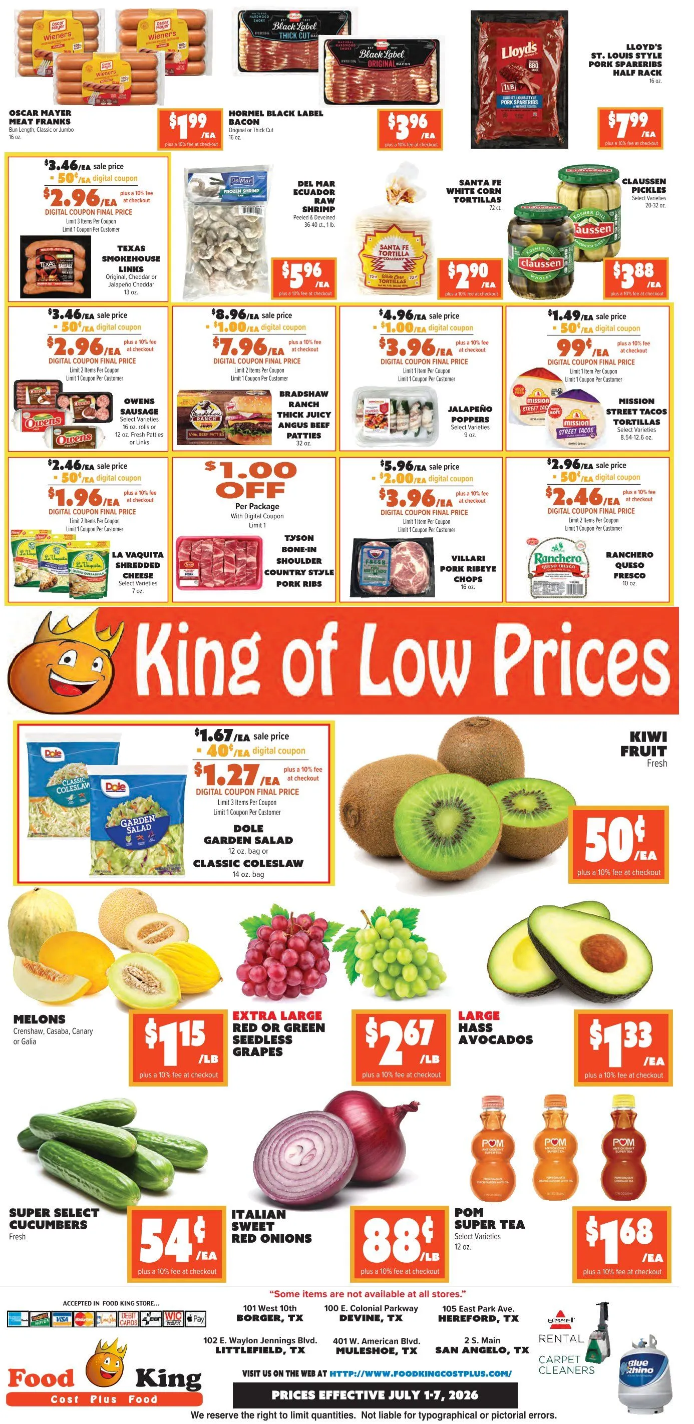 Weekly ad Food King Sales from July 1 to July 7 2026 - Page 4
