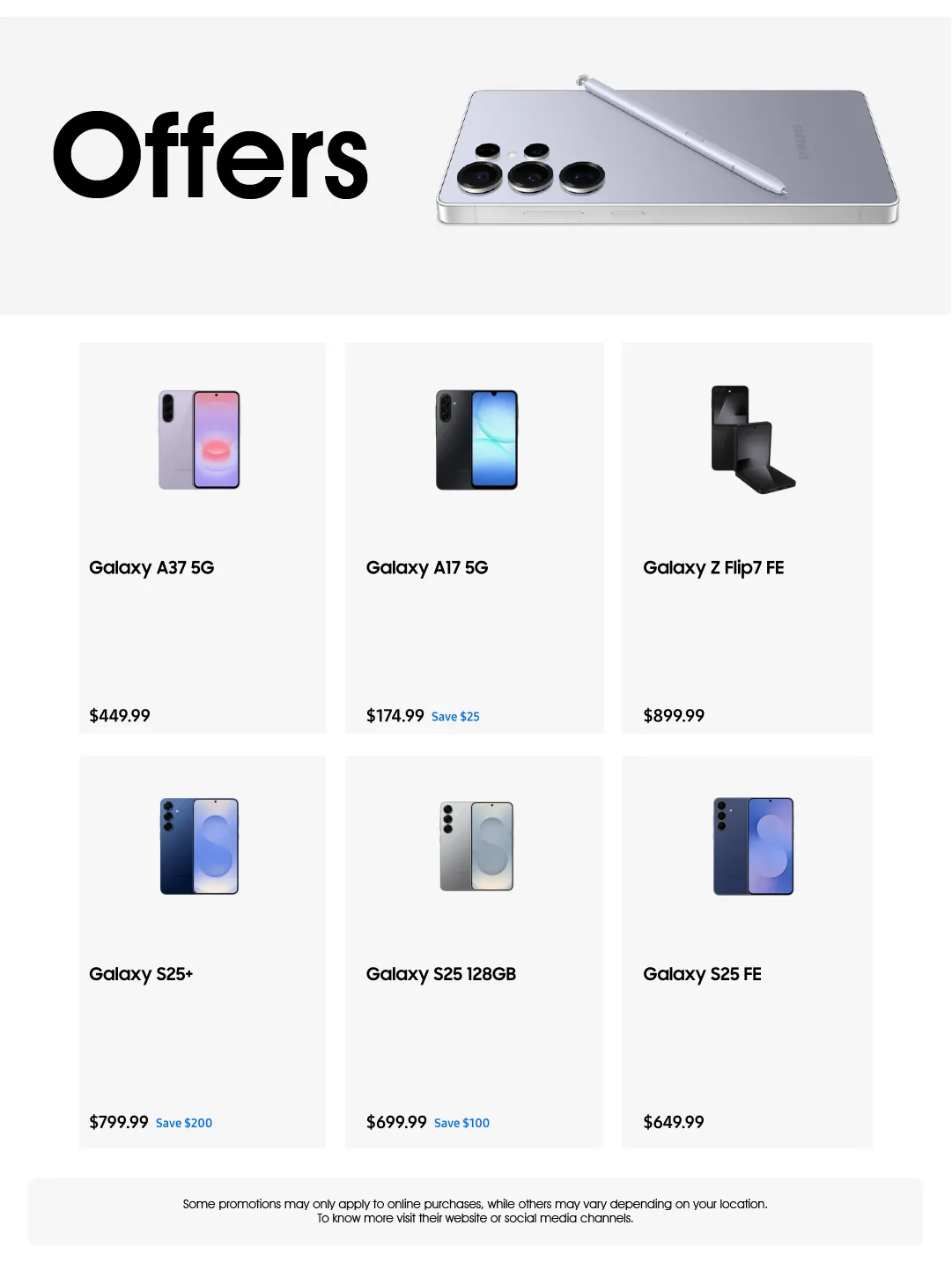 Weekly ad  Samsung Sales from April 20 to May 10 2026 - Page 3