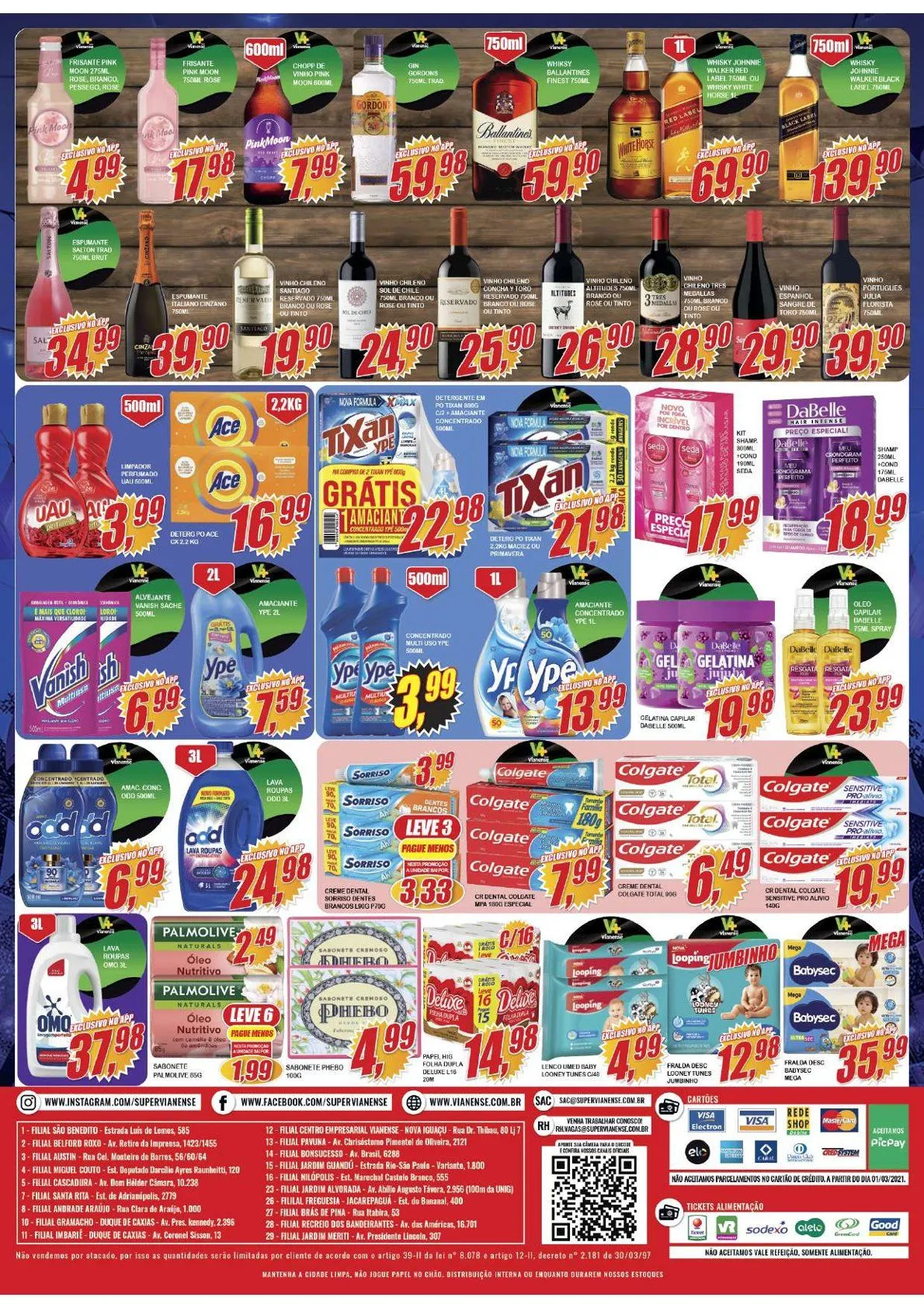 Encarte de Folhetos Vianense Supermercados 15 de maio até 21 de maio 2026 - Pagina 4