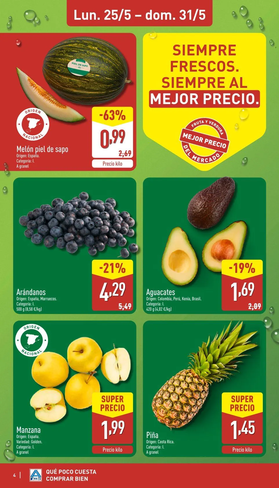 Catálogo de Ofertas de Aldi 25 de mayo al 31 de mayo 2026 - Página 4