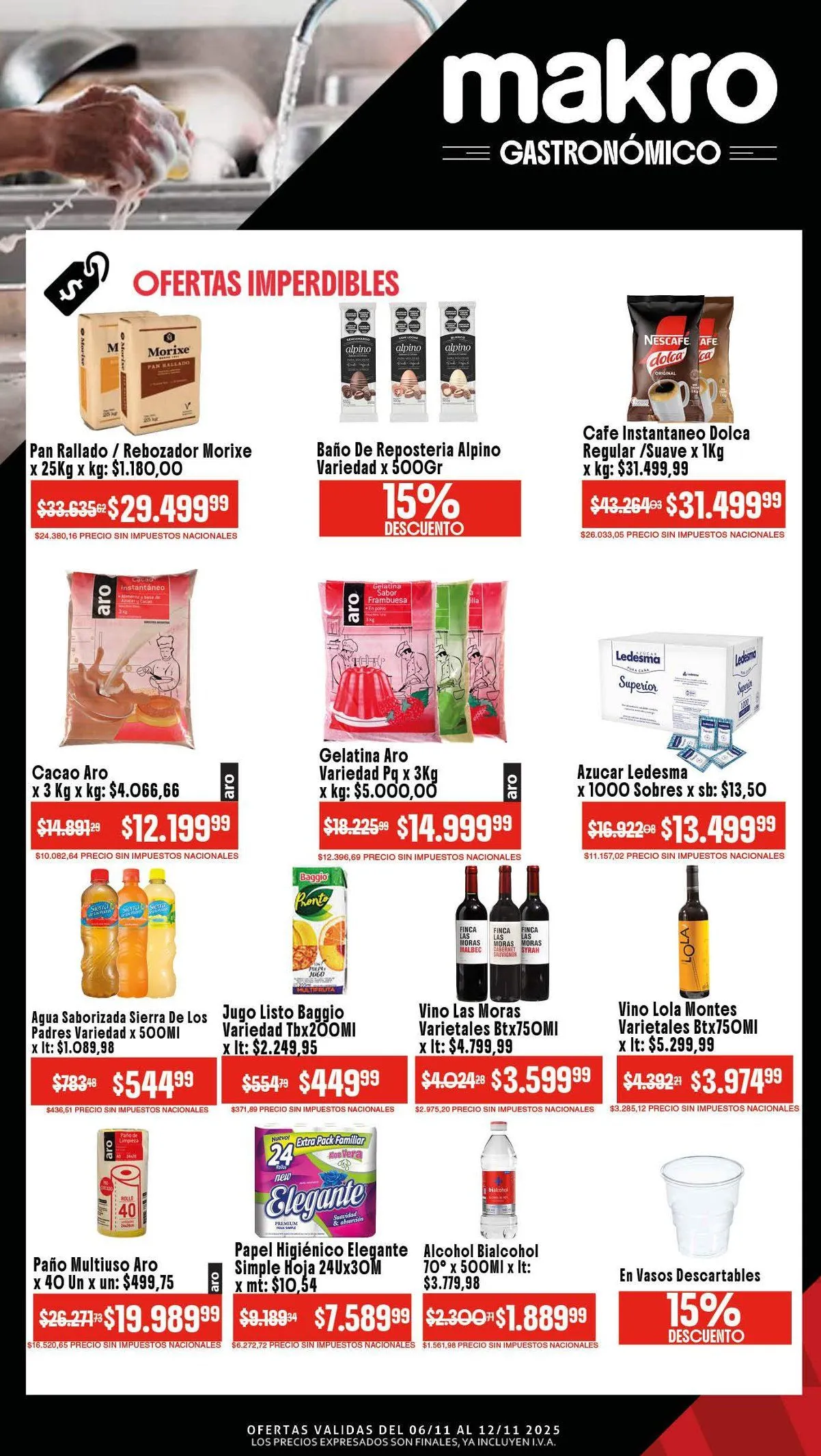 Ofertas de Makro Ofertas 6 de noviembre al 12 de noviembre 2025 - Página 4 del catálogo