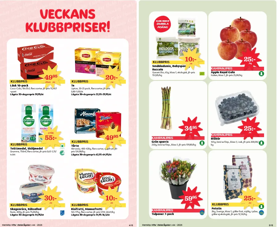 Senaste Hemköp erbjudanden från 27 oktober till 2 november 2025 - Reklamblad sidor 4