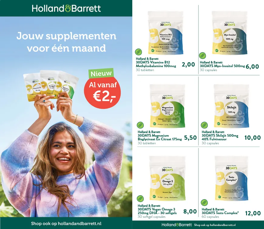 Holland & Barrett folders van 12 januari tot 18 januari 2026 - Folder pagina 4