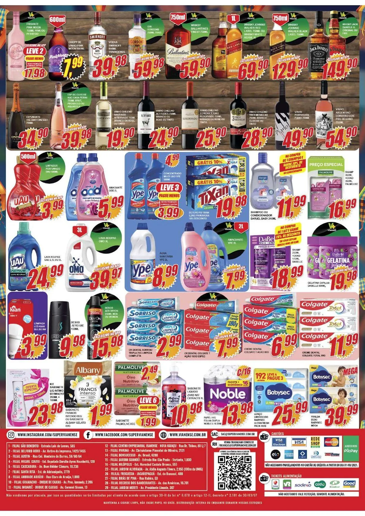 Encarte de Folhetos Vianense Supermercados 19 de junho até 25 de junho 2026 - Pagina 4