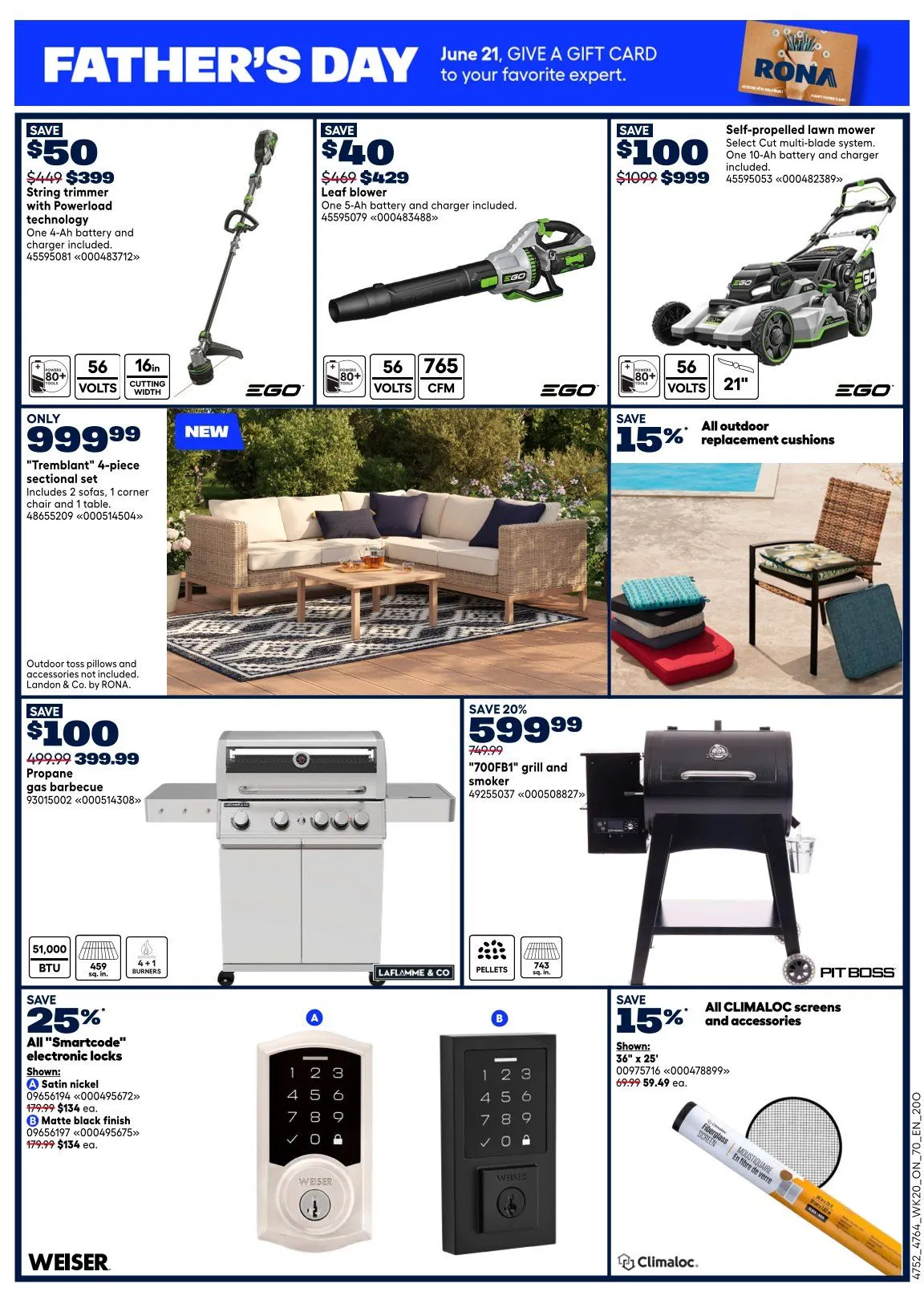 Rona Sales from June 11 to June 17 2026 - flyer page 4
