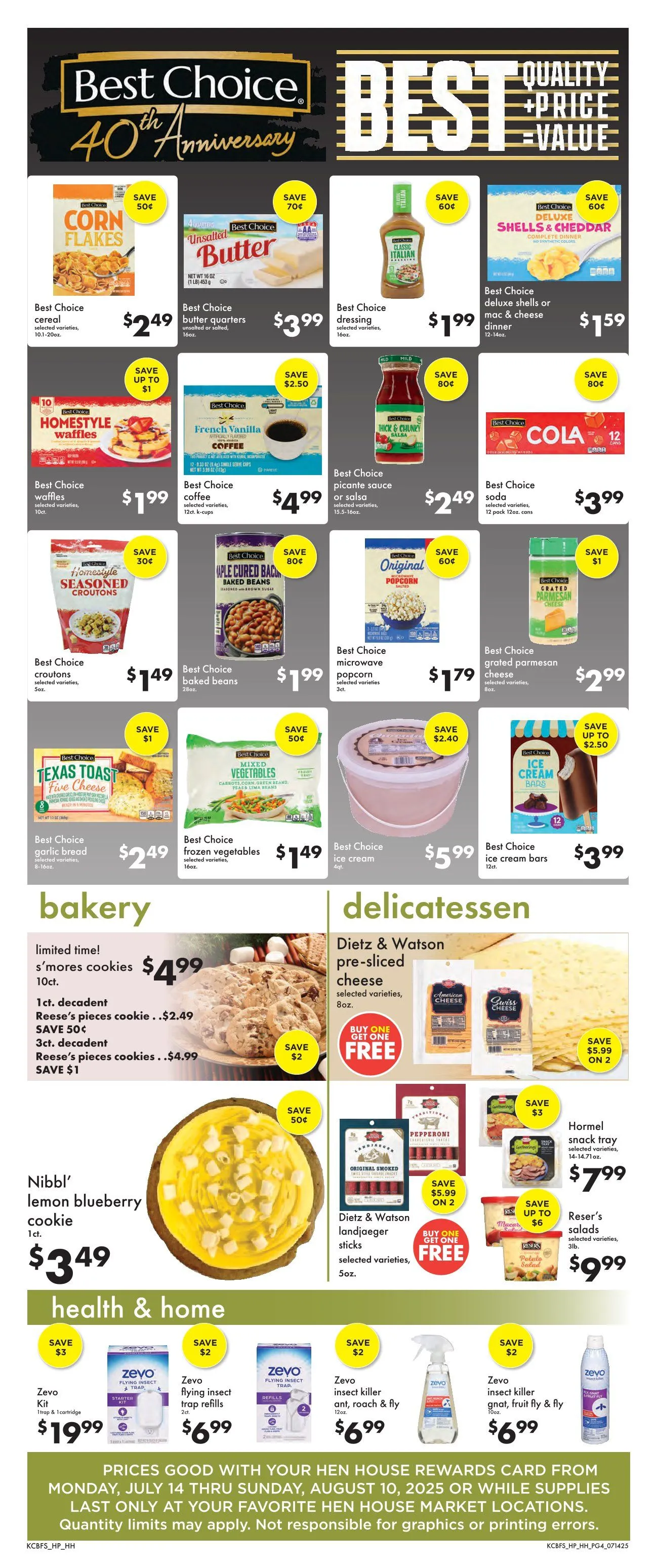 Weekly ad Hen House weekly ads from July 14 to August 10 2025 - Page 4