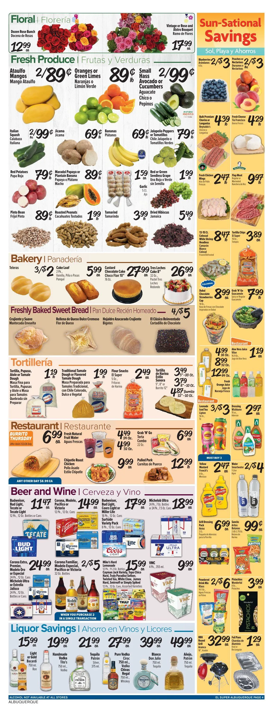 Weekly ad El Super Sales from July 22 to July 28 2026 - Page 4