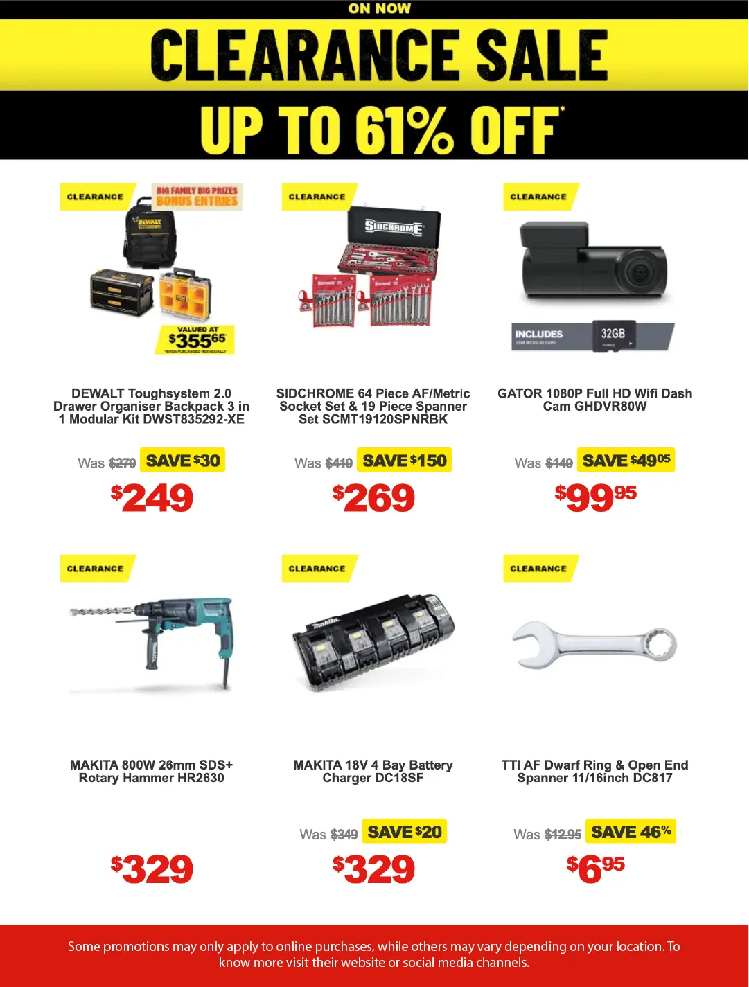 Total Tools Sales - Catalogue valid from 16 July to 30 July 2026 - page 3