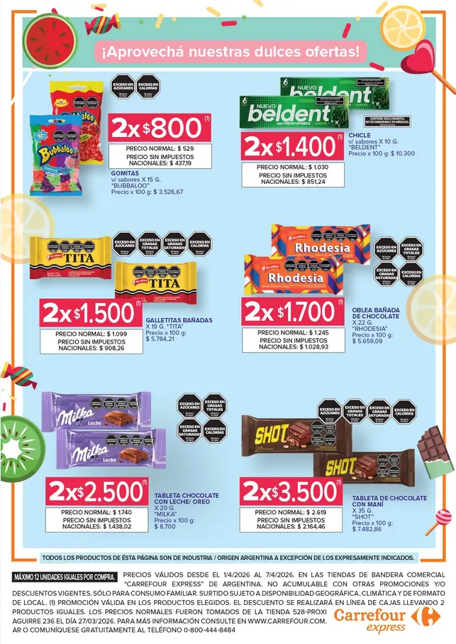 Ofertas de Ofertas Carrefour Express  1 de abril al 7 de abril 2026 - Página 4 del catálogo