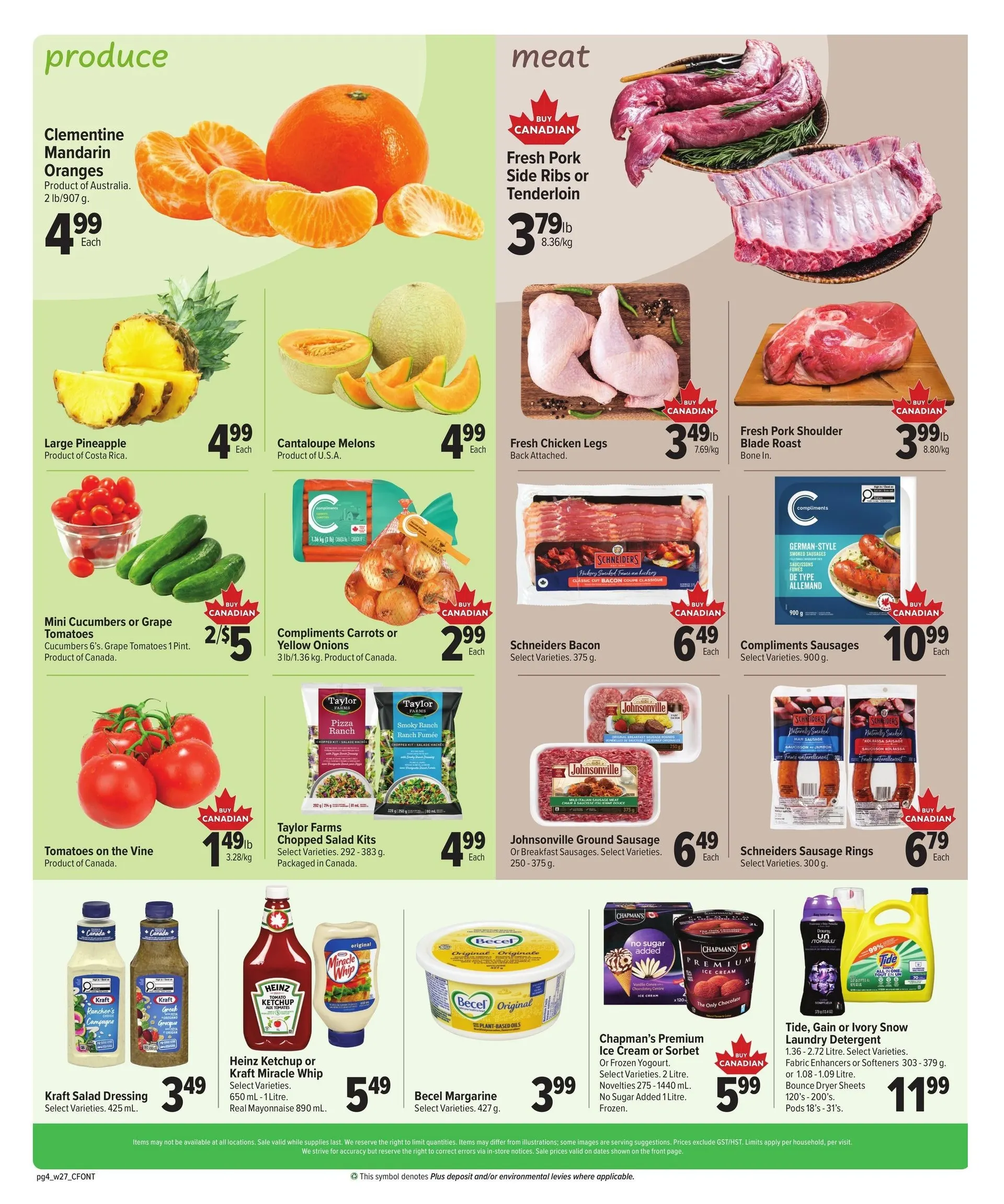 Clover Farm Sales from October 30 to November 5 2025 - flyer page 4