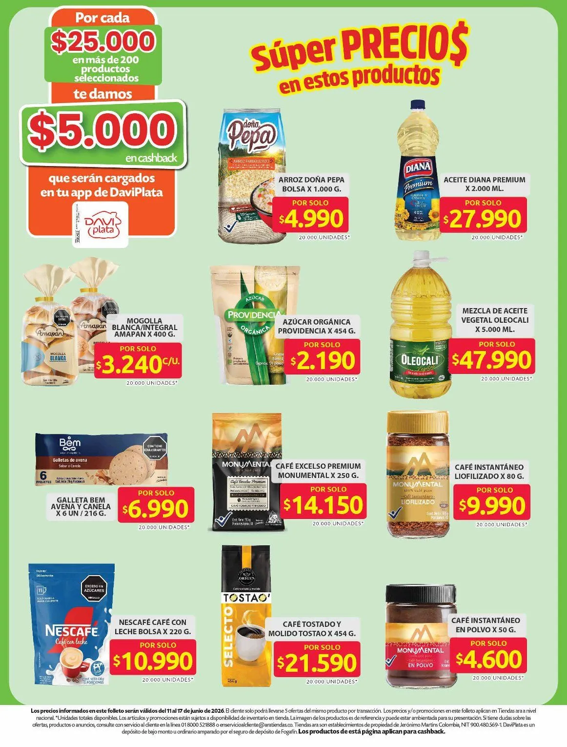 Catalogo de ofertas de Ara 11 de junio al 8 de julio 2026 - Pag 4