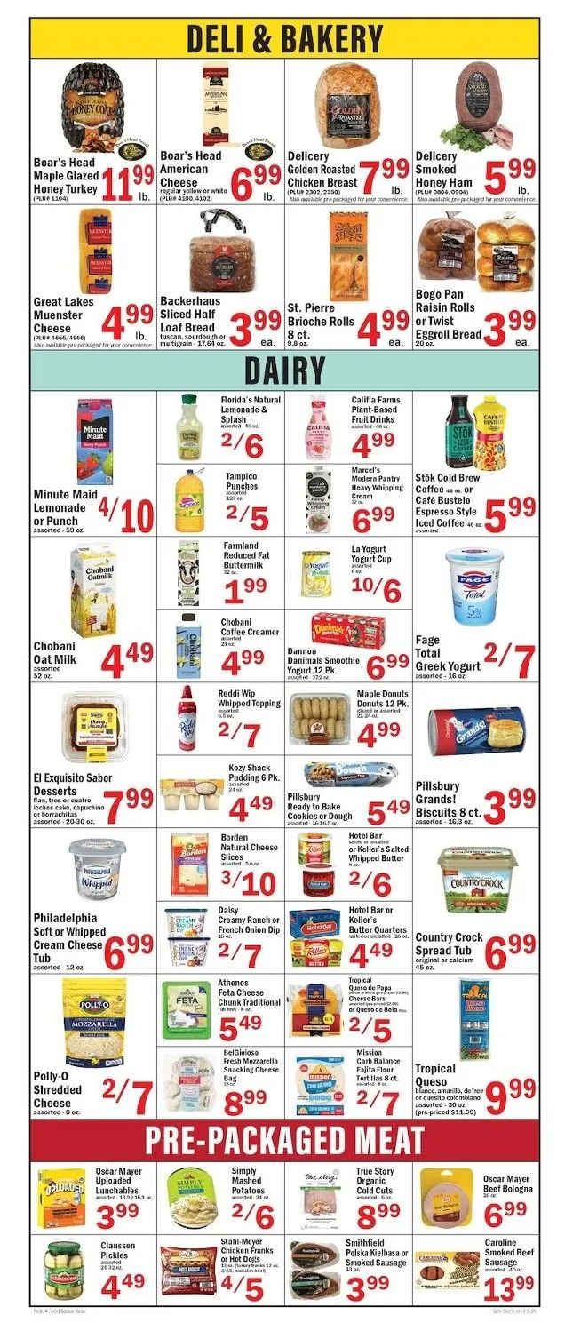 Weekly ad Food Bazaar Sales from March 5 to March 11 2026 - Page 4