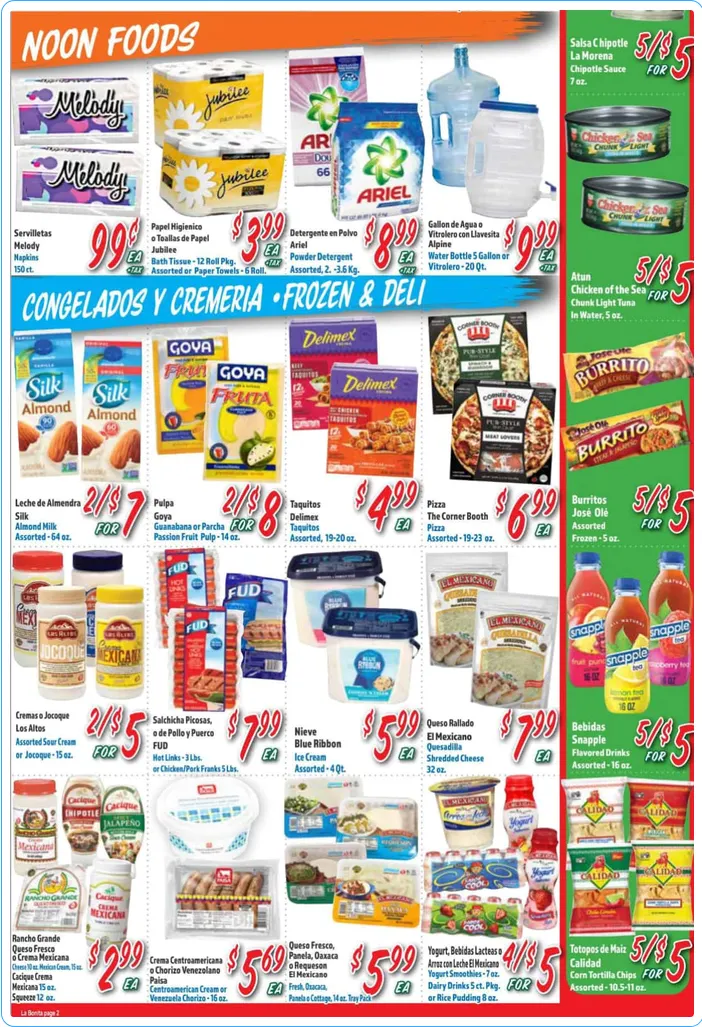 Weekly ad La Bonita Supermarkets Sales from July 15 to July 21 2026 - Page 4