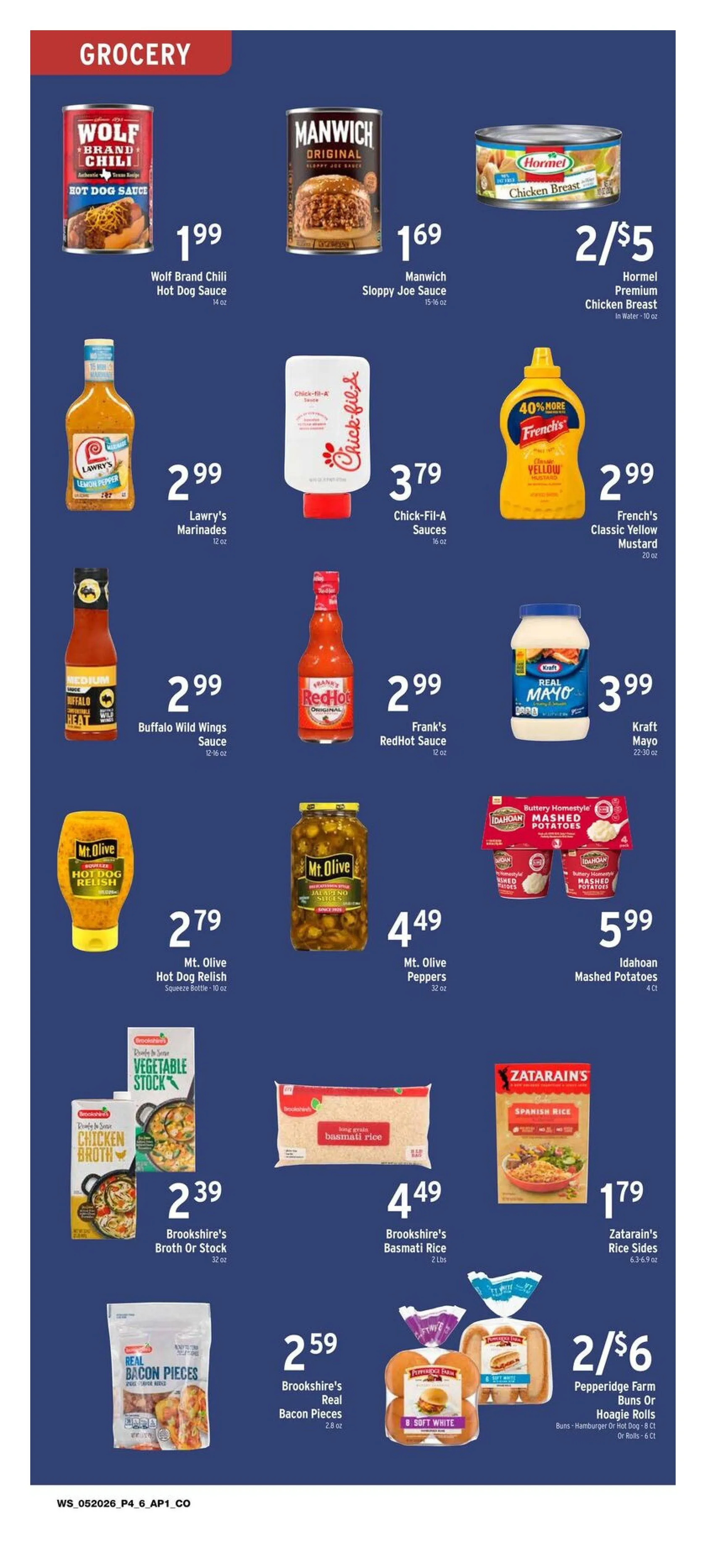Weekly promotion  Brookshires Sales spanning from May 20 to May 26 2026 - Page 4 for Catalogue 365