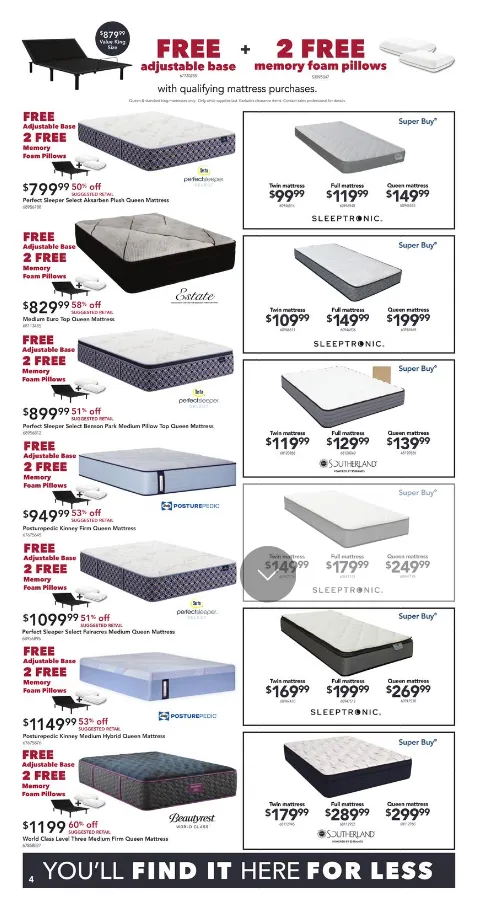 Weekly ad Nebraska Furniture Mart Sales from February 11 to February 17 2026 - Page 4