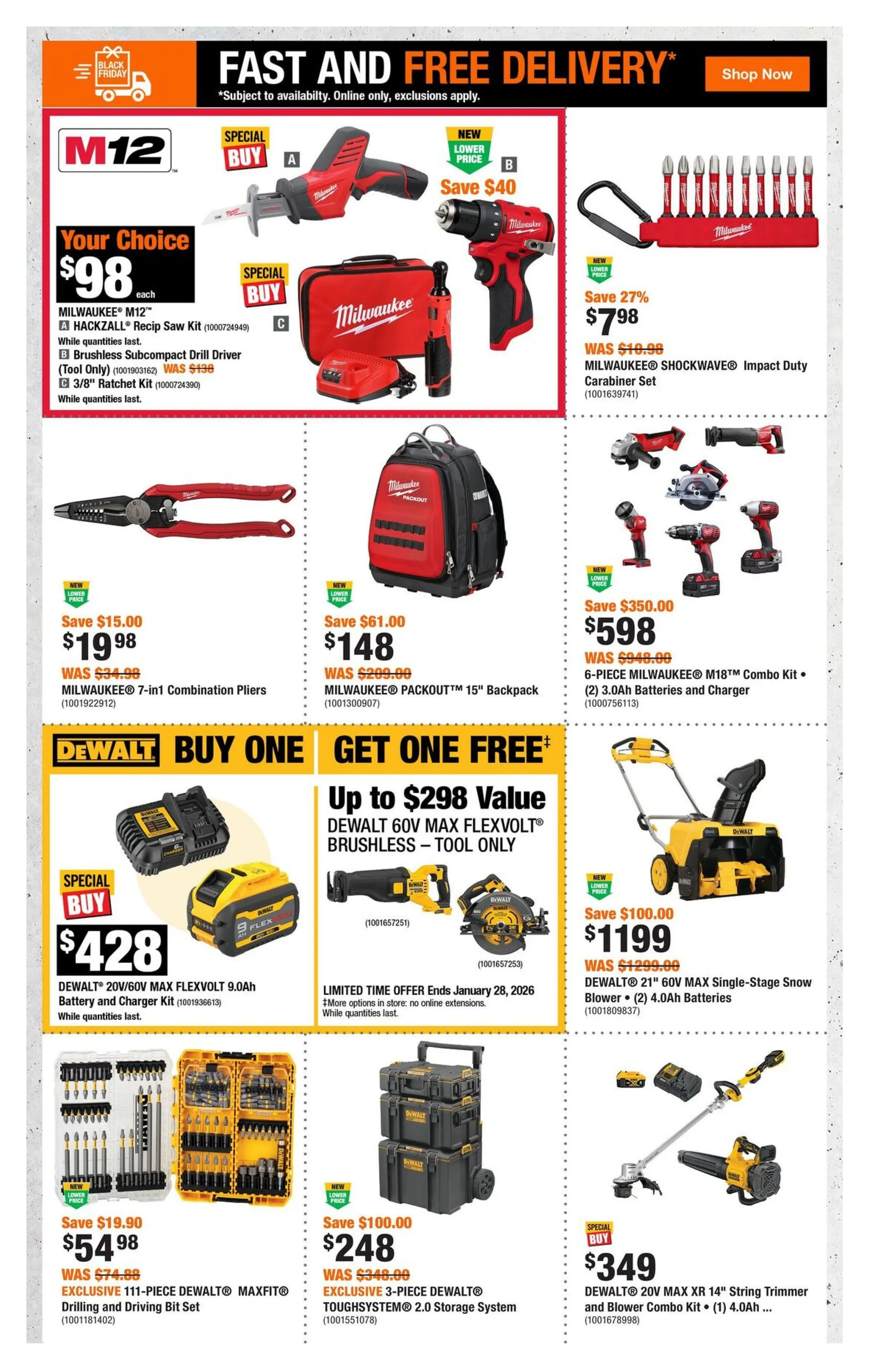 The Home Depot  Sales from November 20 to November 26 2025 - flyer page 4
