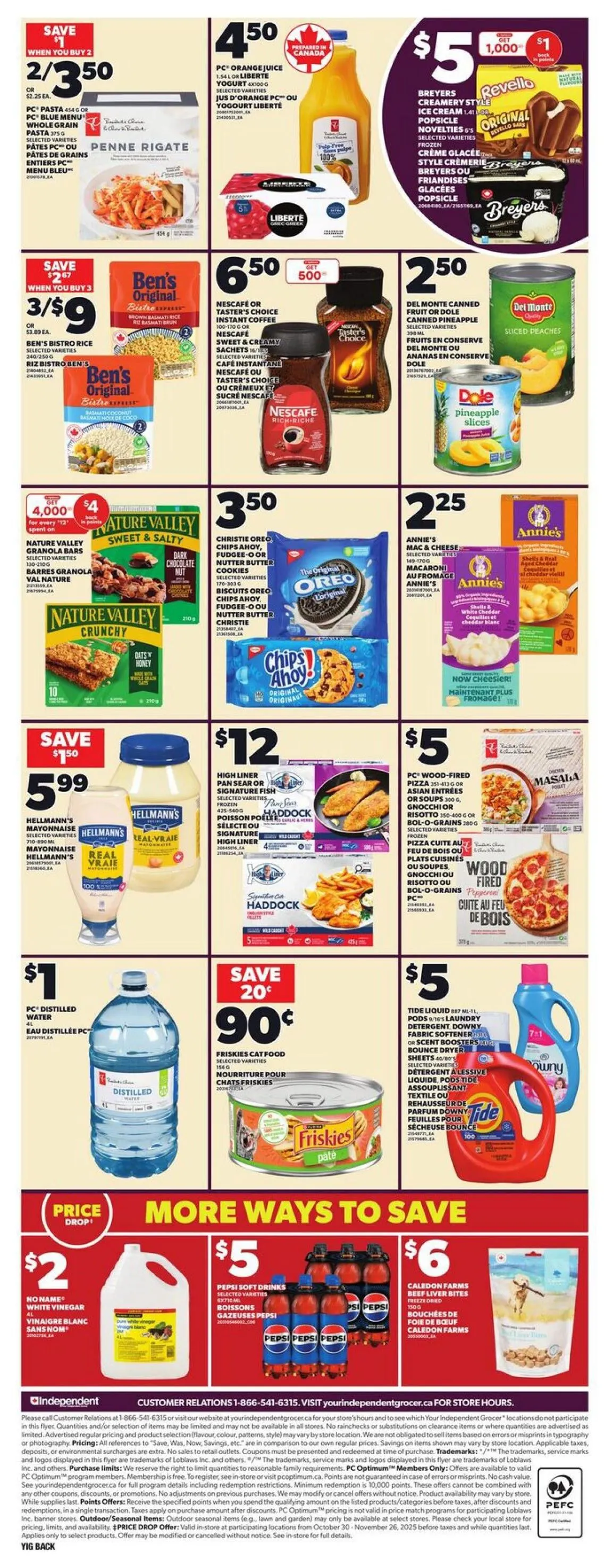 Independent Sales from November 6 to November 12 2025 - flyer page 4