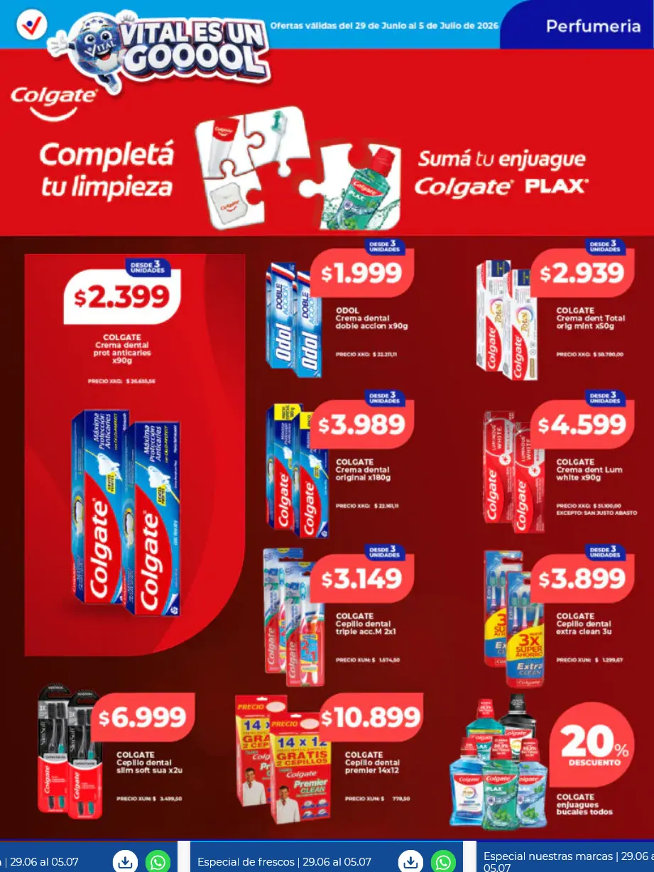 Ofertas de  Ofertas Vital 29 de junio al 5 de julio 2026 - Página 4 del catálogo
