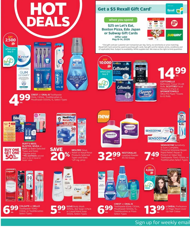 Rexall  Sales from May 8 to May 14 2026 - flyer page 4