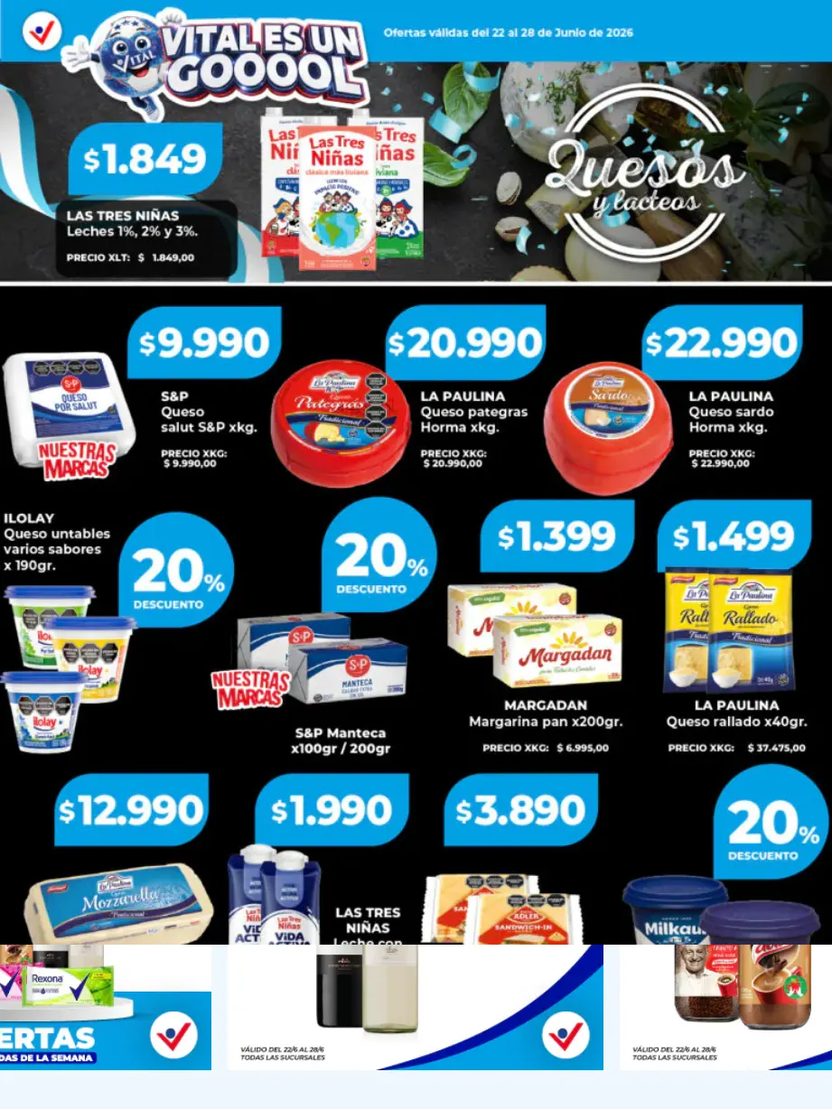 Ofertas de Vital Ofertas 22 de junio al 28 de junio 2026 - Página 4 del catálogo